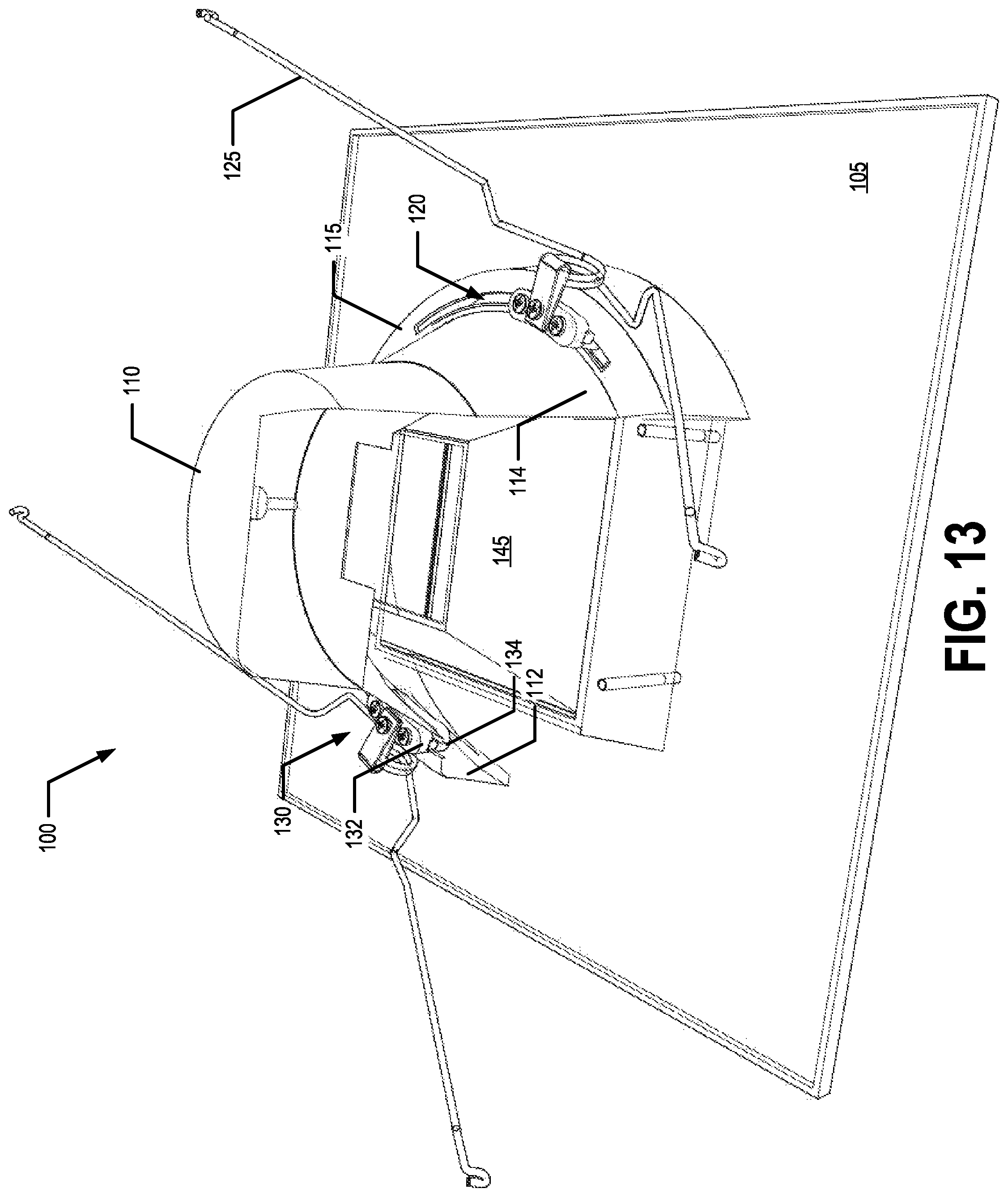 Patent US11781743 Figure 13 – Rotatable retrofit trim lighting device