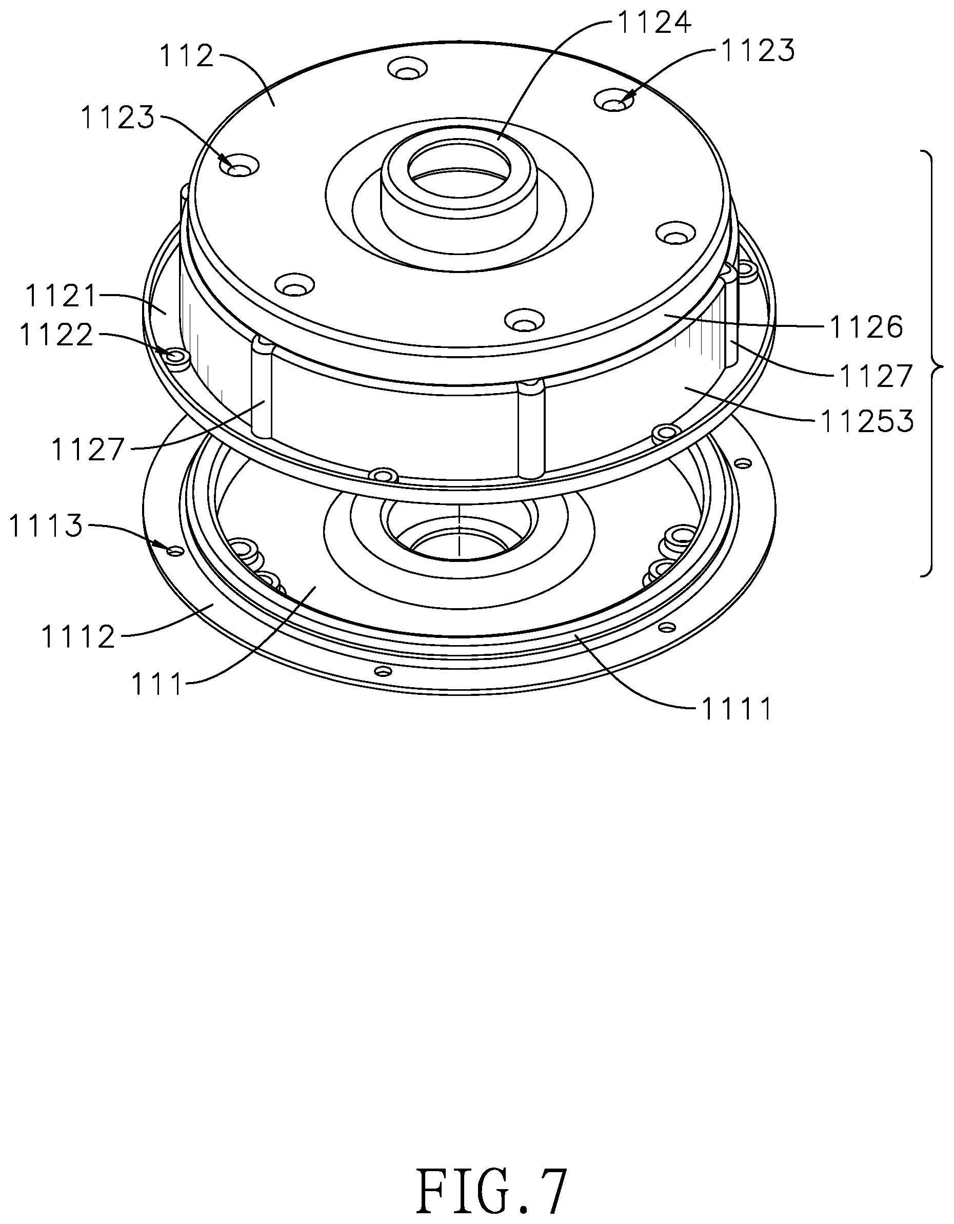 Patent US11781746 Figure 7 – Fan light