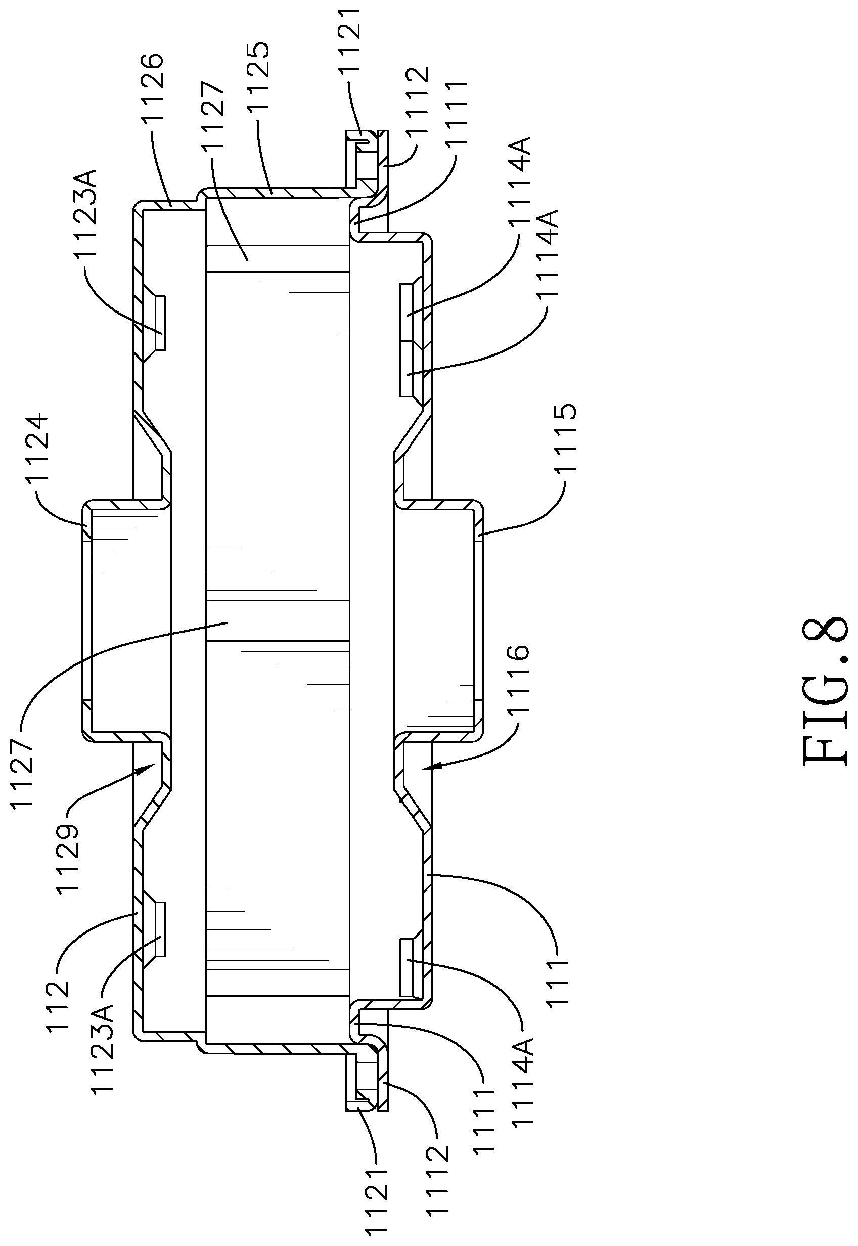 Patent US11781746 Figure 8 – Fan light