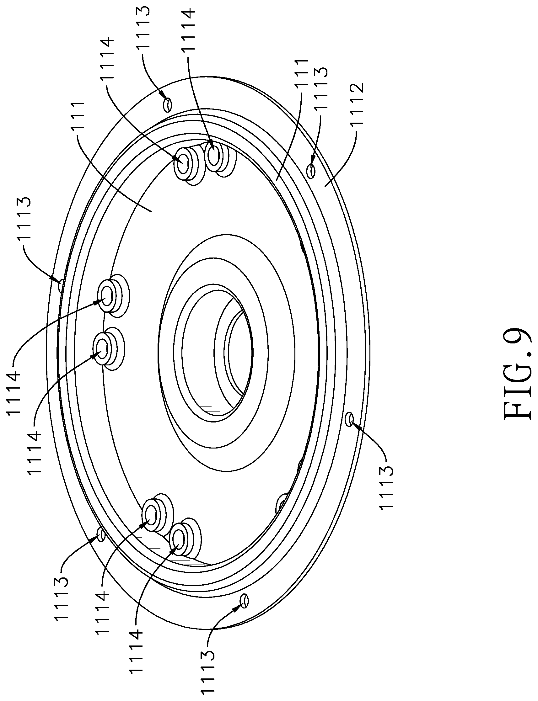 Patent US11781746 Figure 9 – Fan light