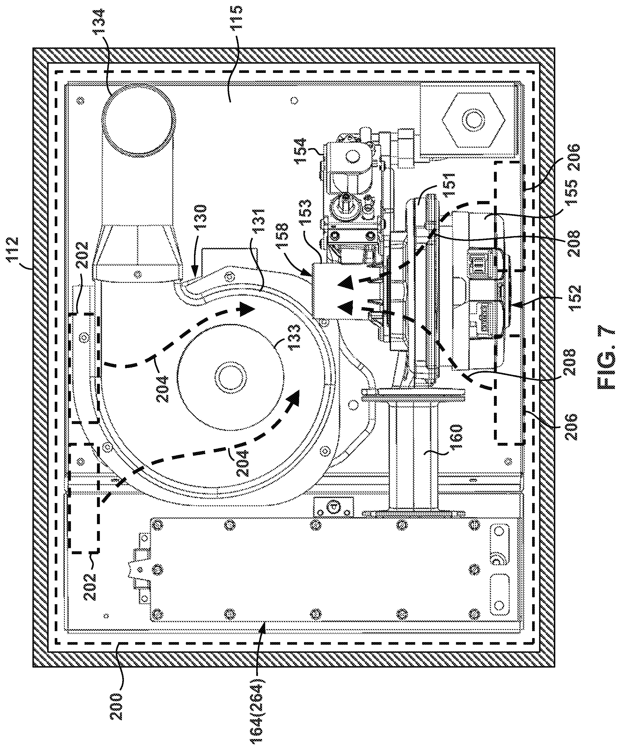 Patent US11781748 Figure 7 – Push/pull furnace and methods related thereto