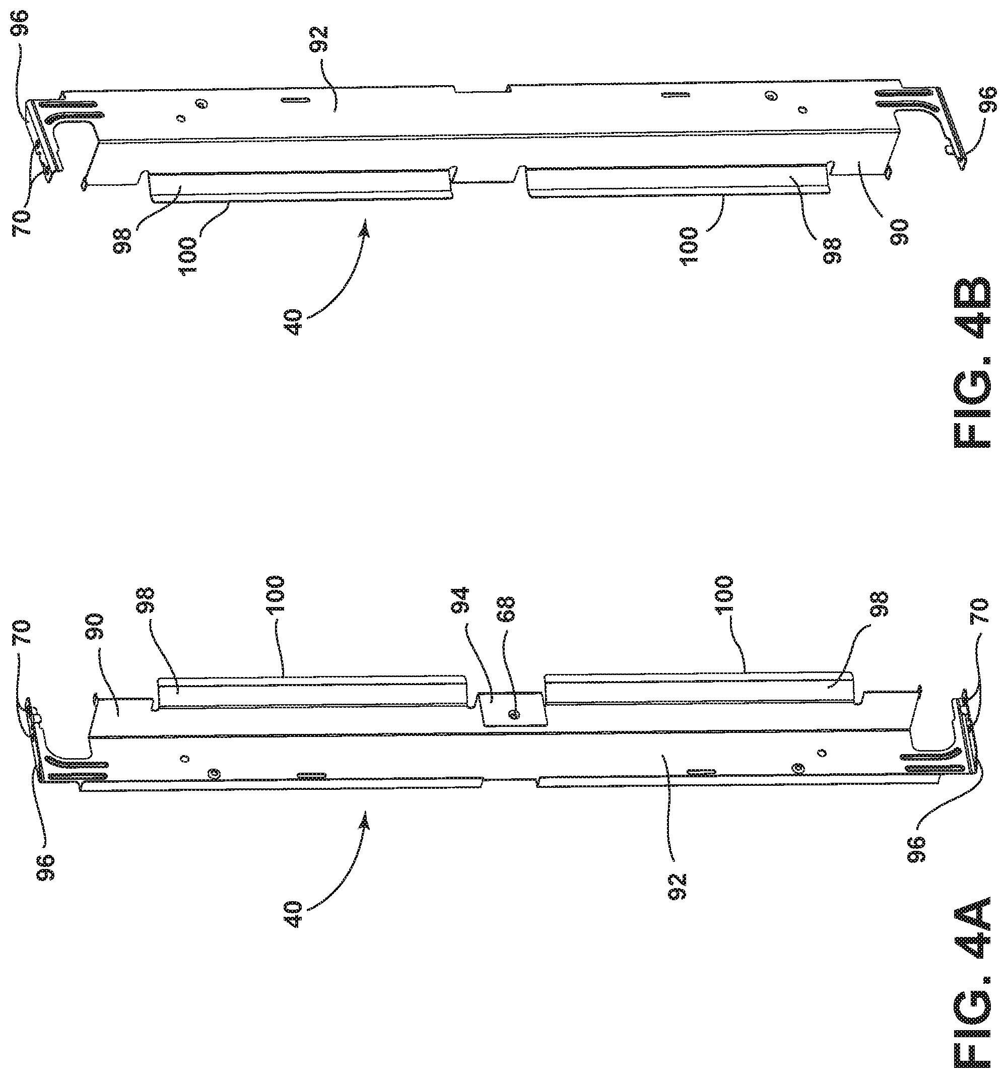 Patent US11781750 Figure 4 – Oven door assembly