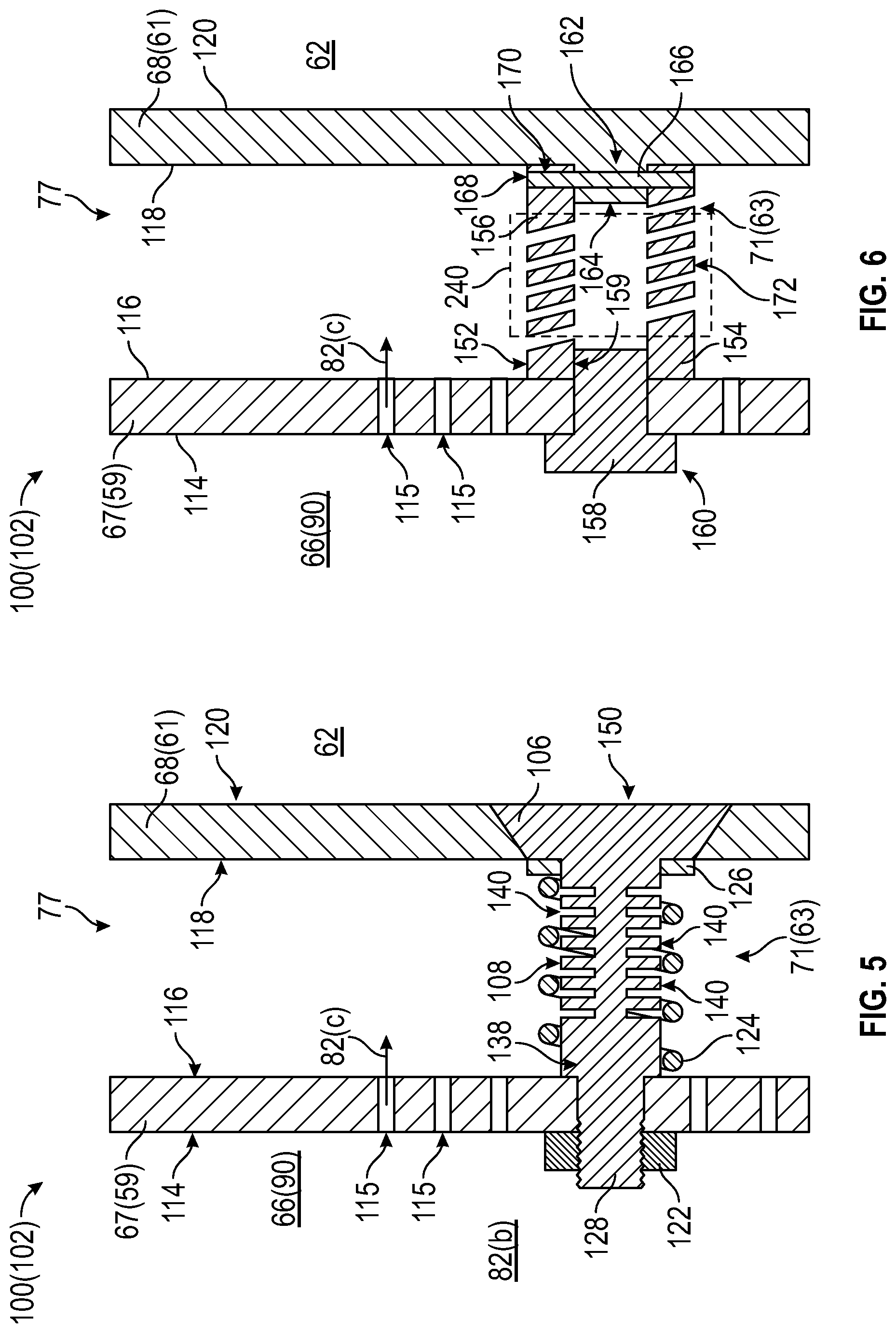 Patent US11781753 Figure 4 – Combustor dome-deflector and liner having flexible connections