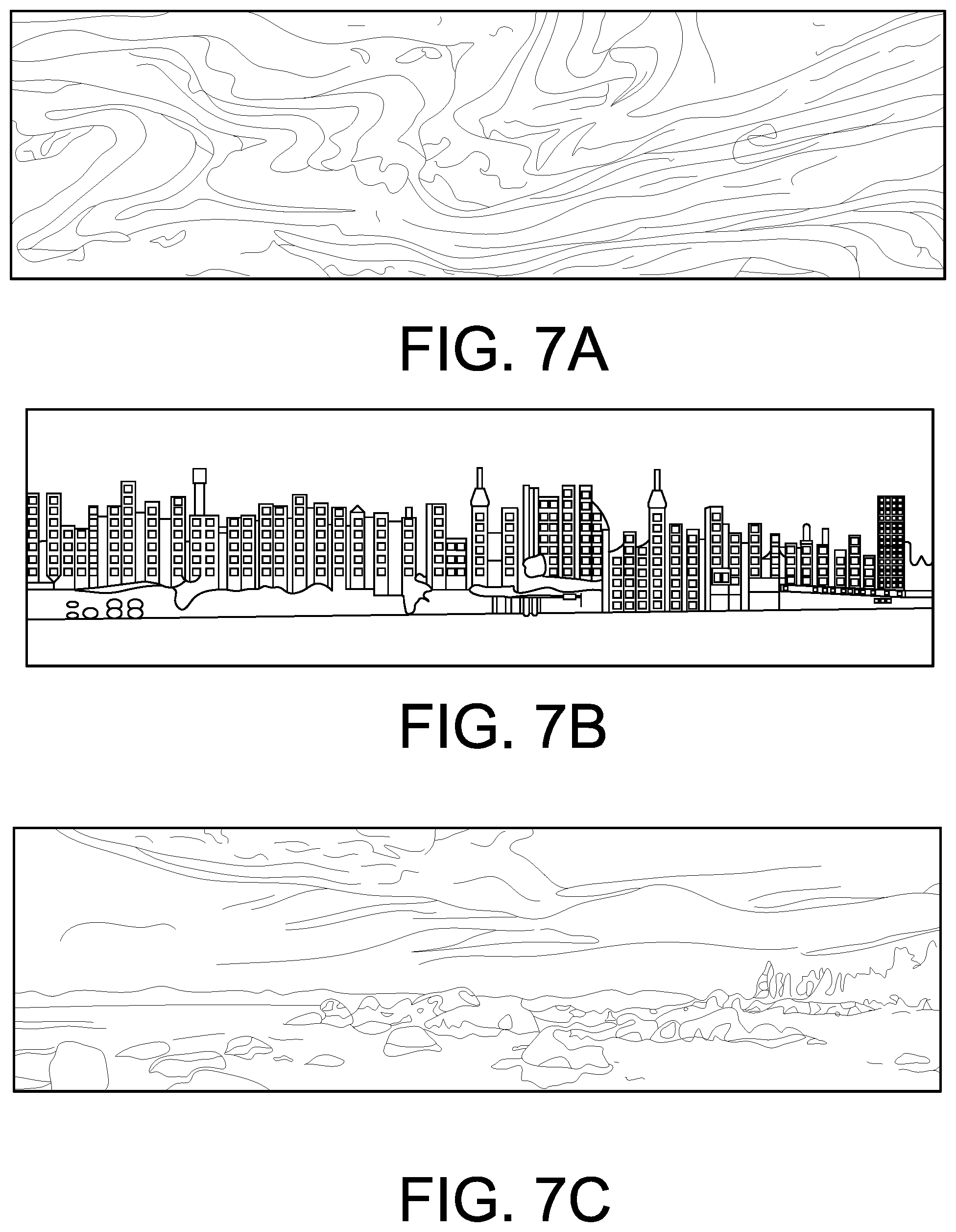 Patent US11781755 Figure 6 – Fireplace with controllable and image-bearing rear wall