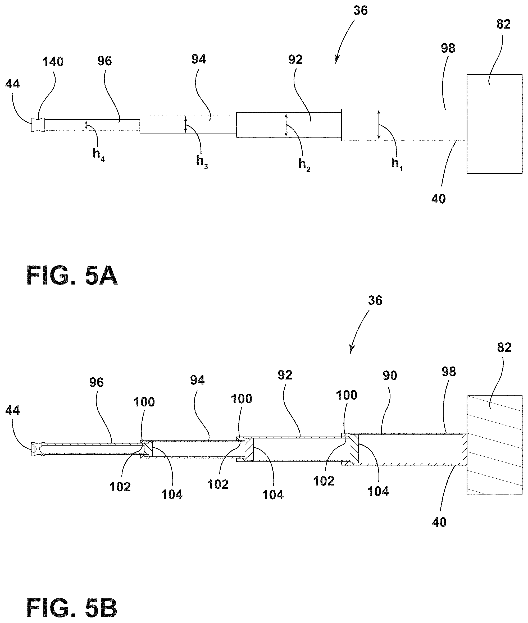 Patent US11781757 Figure 5 – Automatic rack system for a cooking appliance