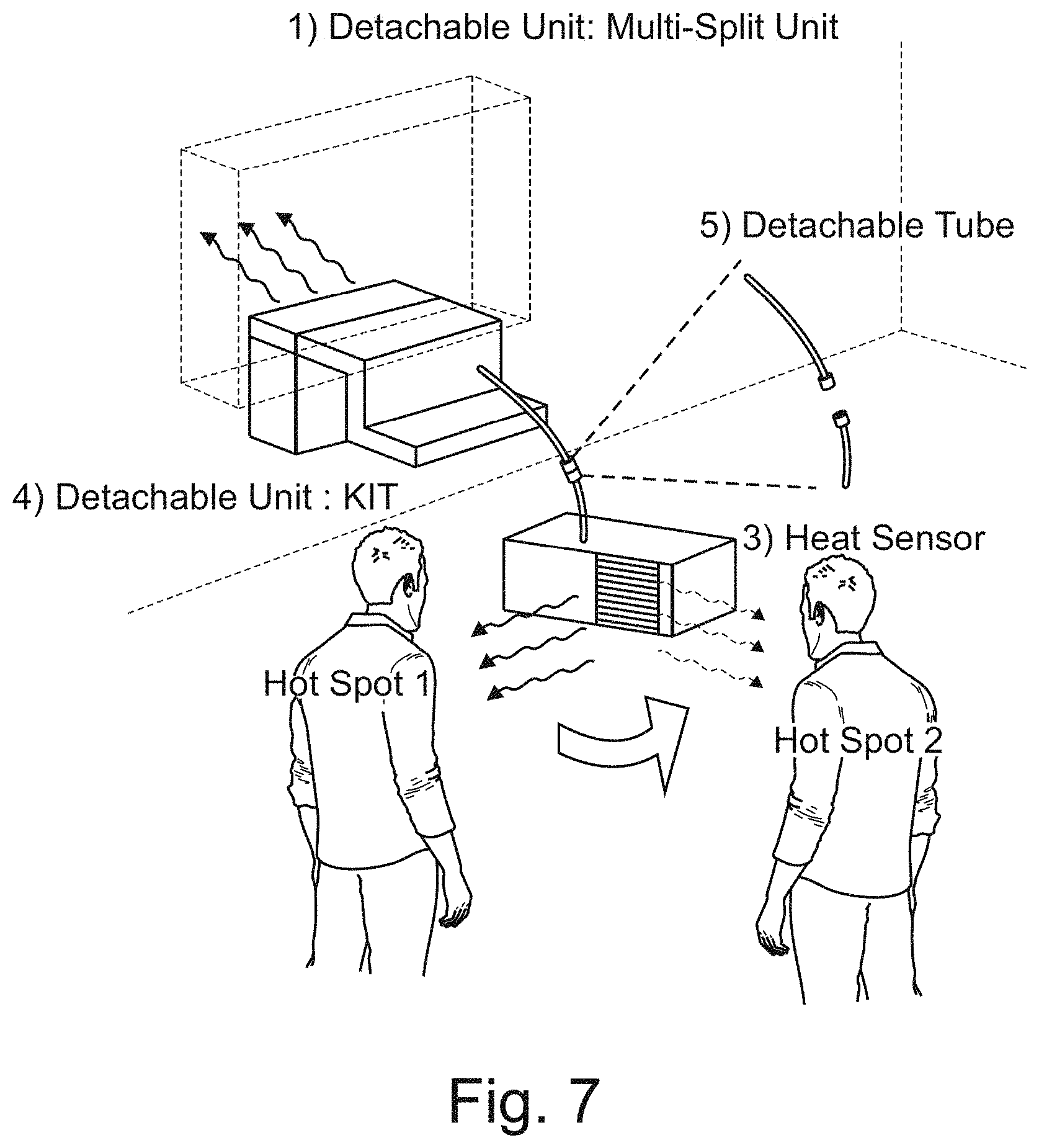Patent US11781758 Figure 5 – Window-mounted climate control system and method