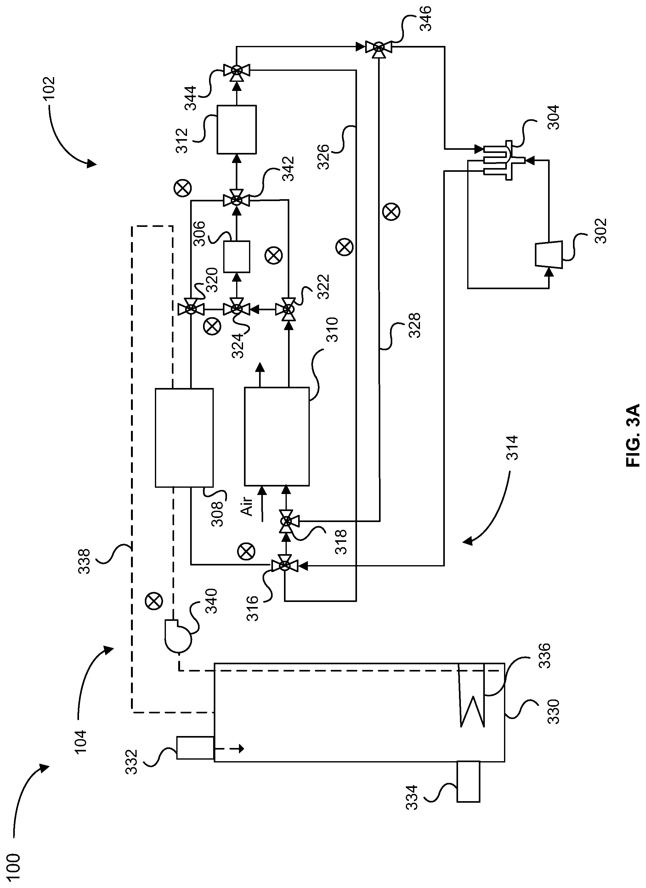 Patent US11781760 Figure 4 – Integrated space conditioning and water heating systems and methods thereto