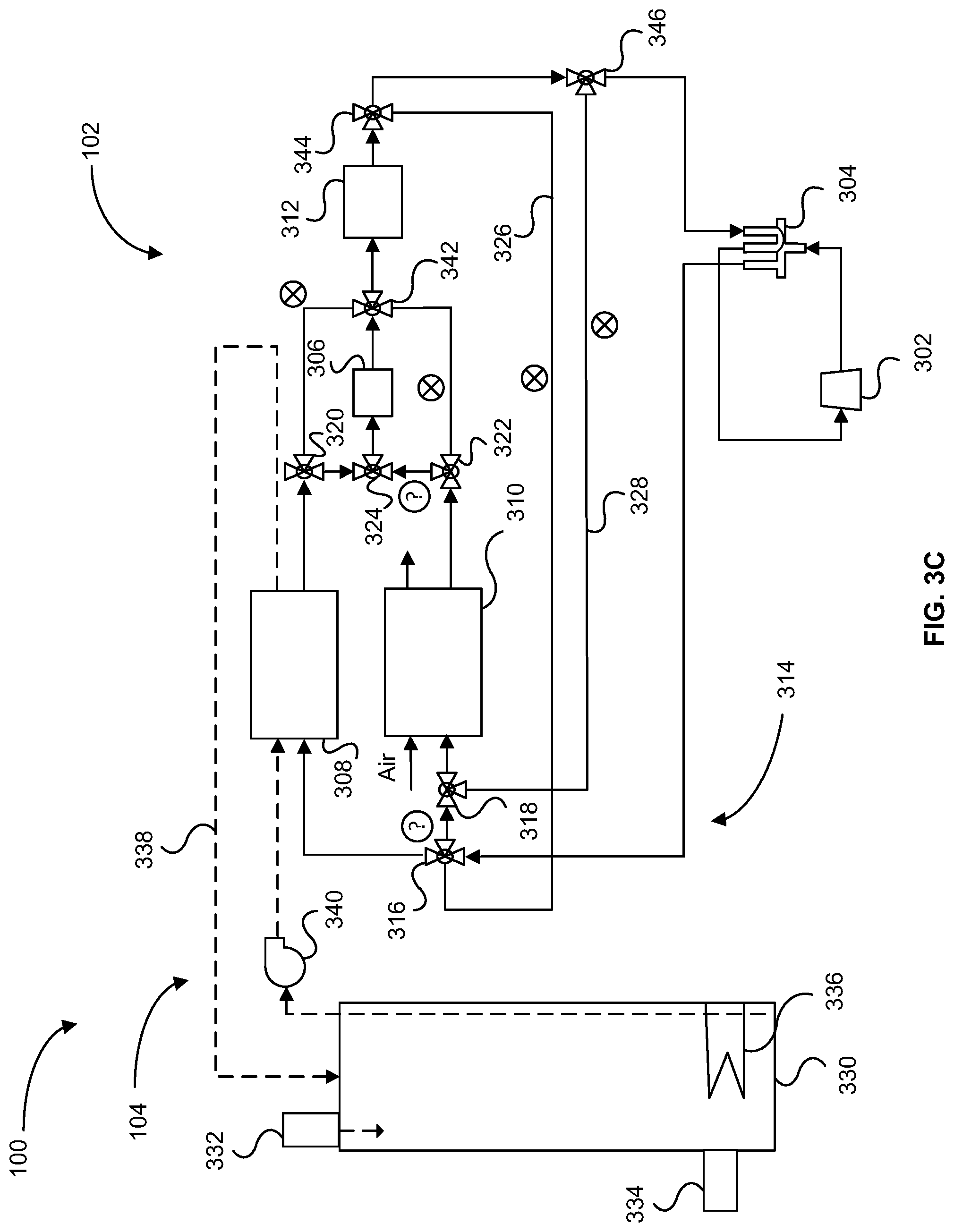 Patent US11781760 Figure 6 – Integrated space conditioning and water heating systems and methods thereto