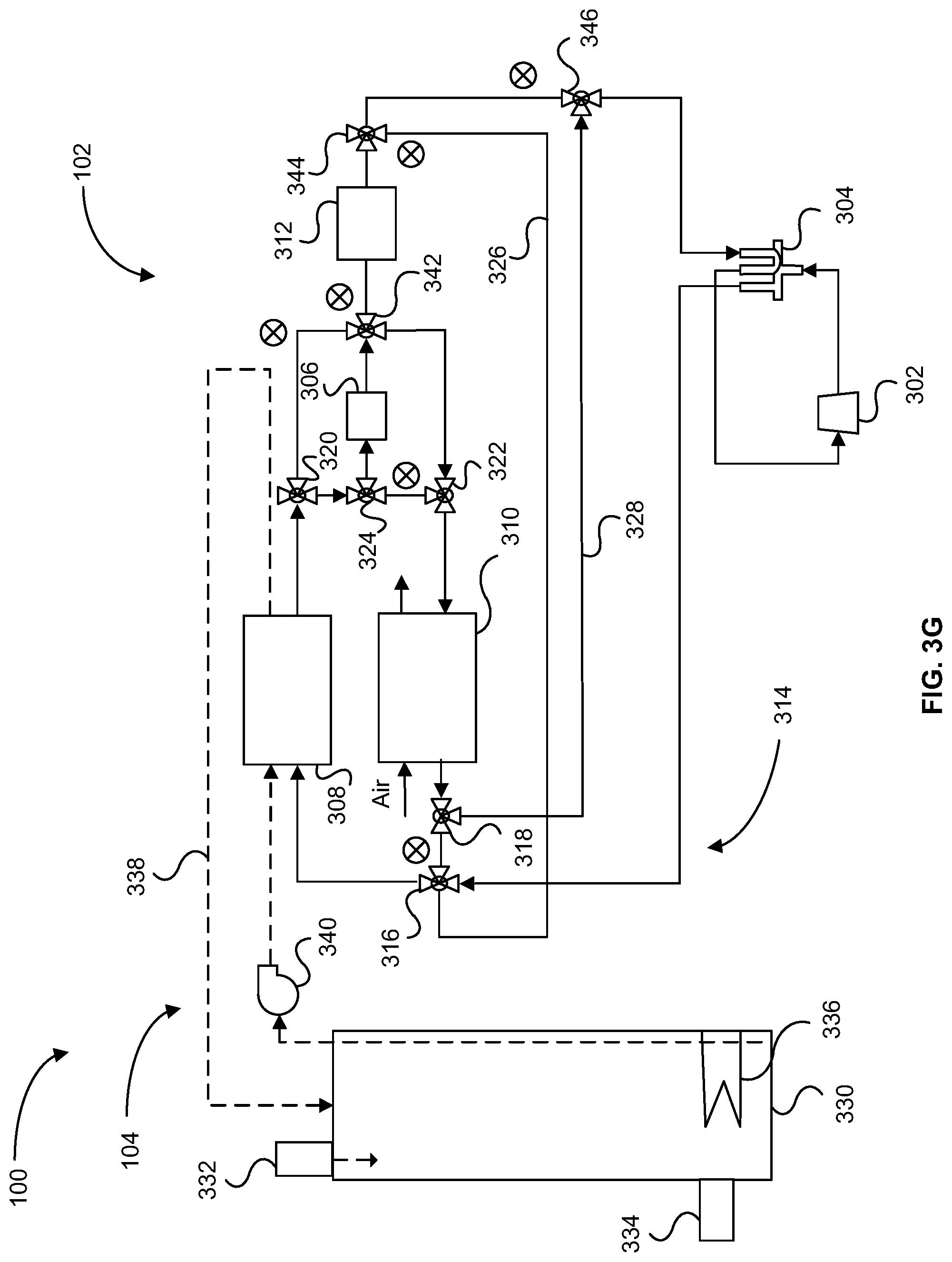 Patent US11781760 Figure 10 – Integrated space conditioning and water heating systems and methods thereto