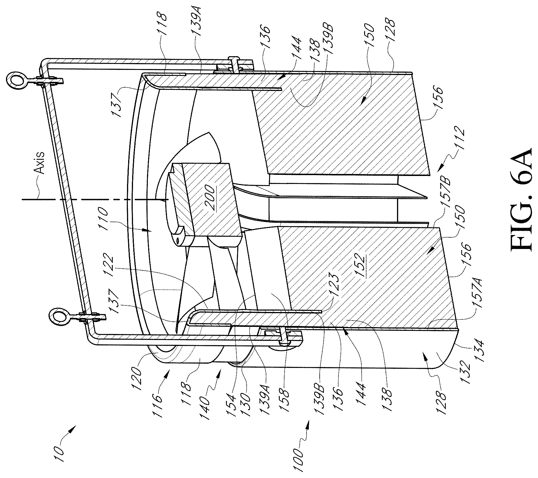 Patent US11781761 Figure 7 – Air moving device with bypass intake