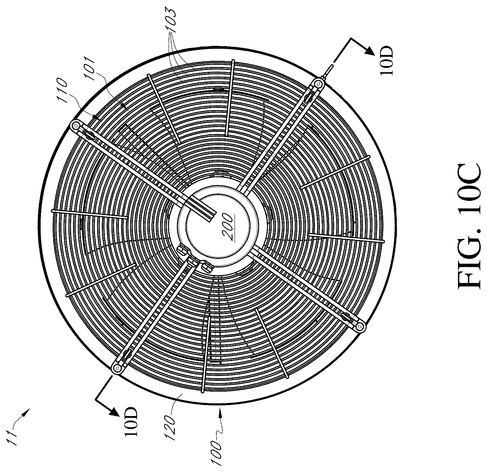Patent US11781761 Figure 14 – Air moving device with bypass intake