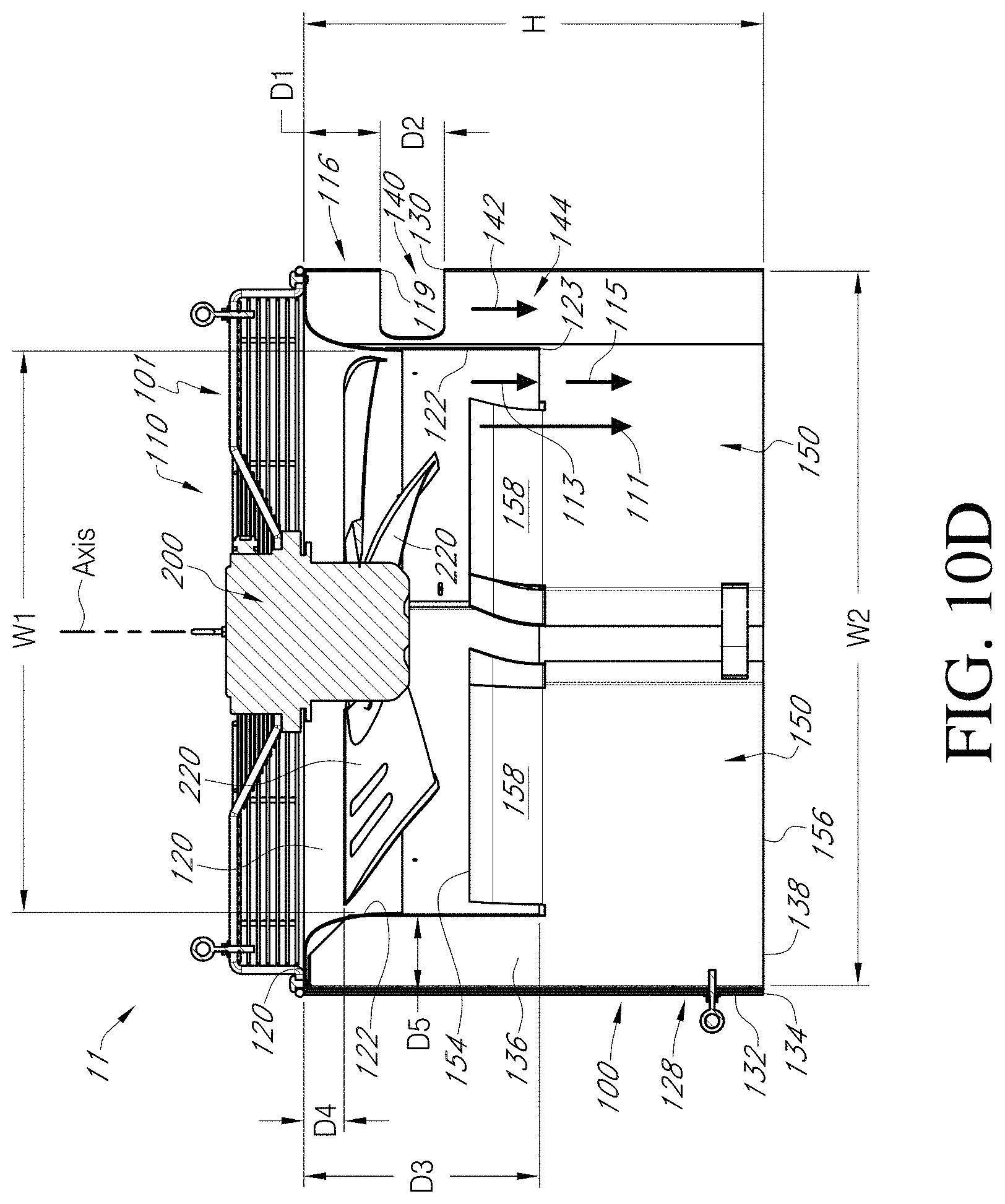 Patent US11781761 Figure 15 – Air moving device with bypass intake