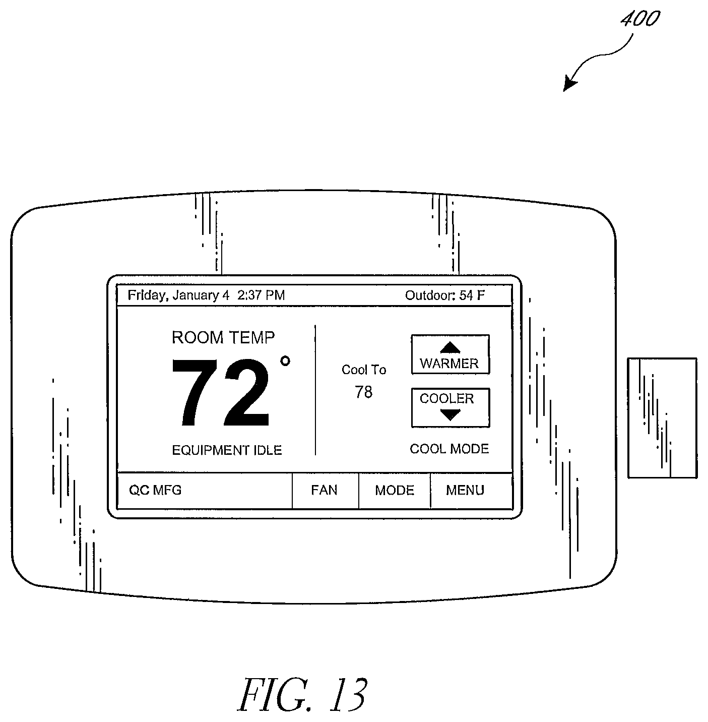 Patent US11781762 Figure 13 – Air cooling system for building structures with attic