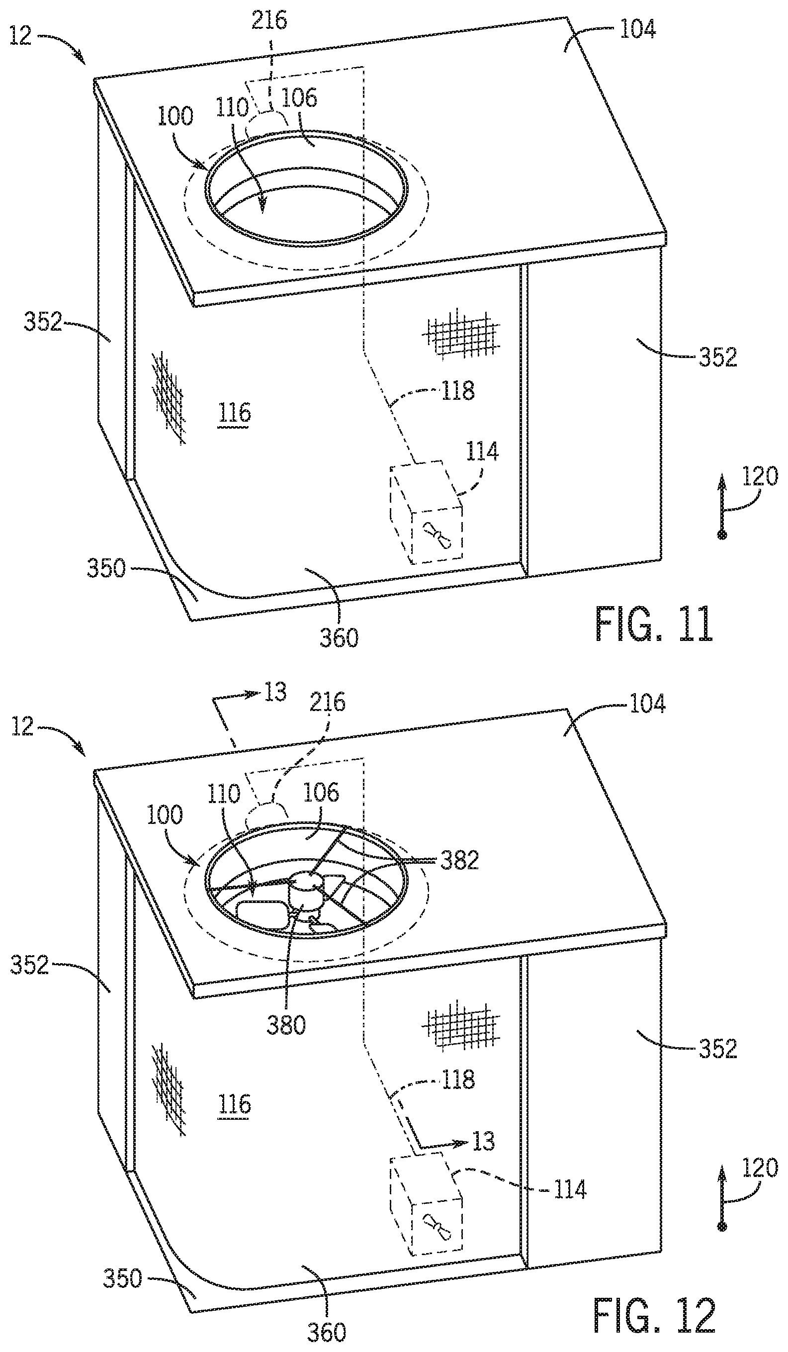 Patent US11781763 Figure 11 – Air flow amplifier for HVAC system