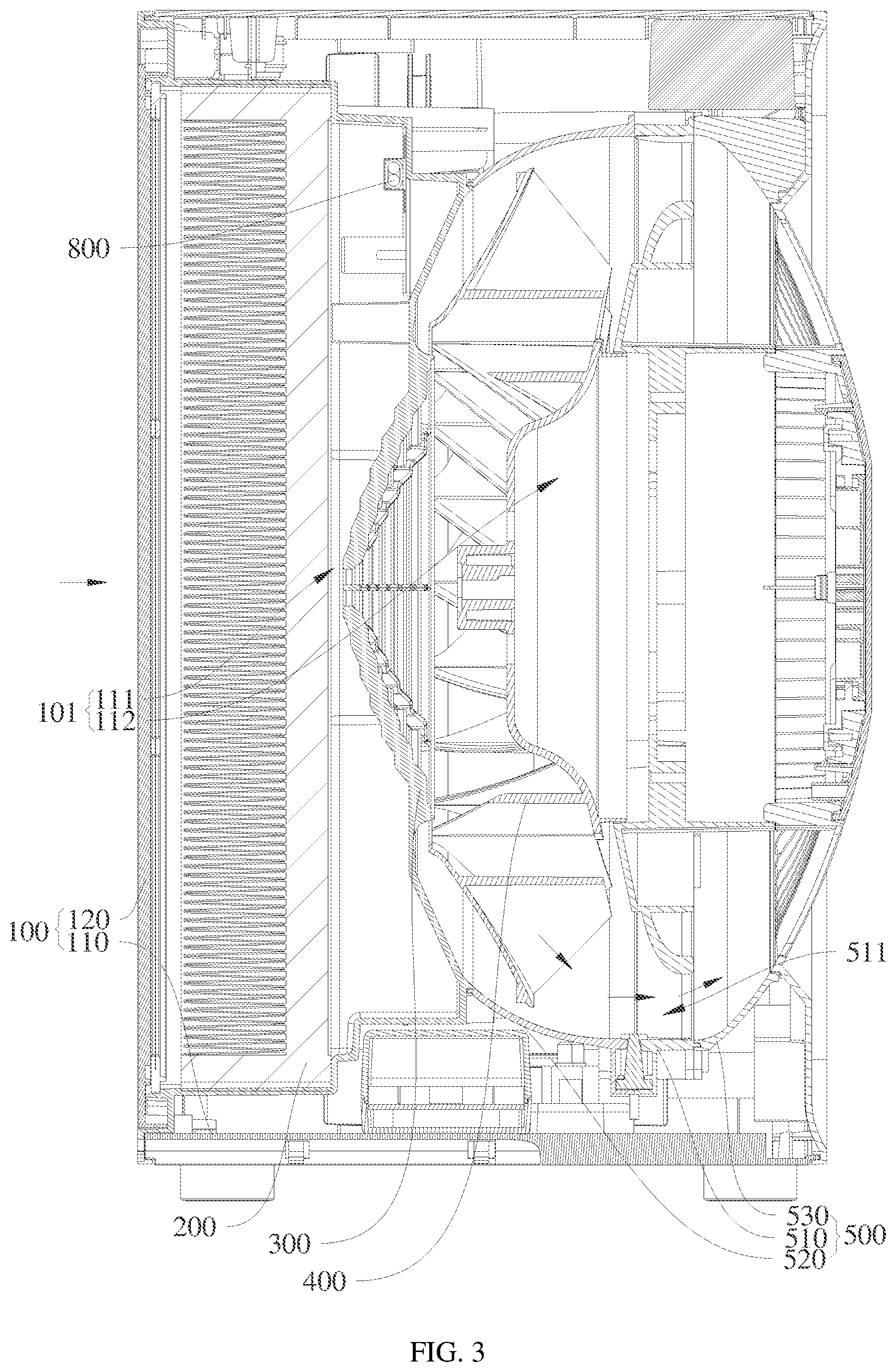 Patent US11781765 Figure 3 – Air purifier