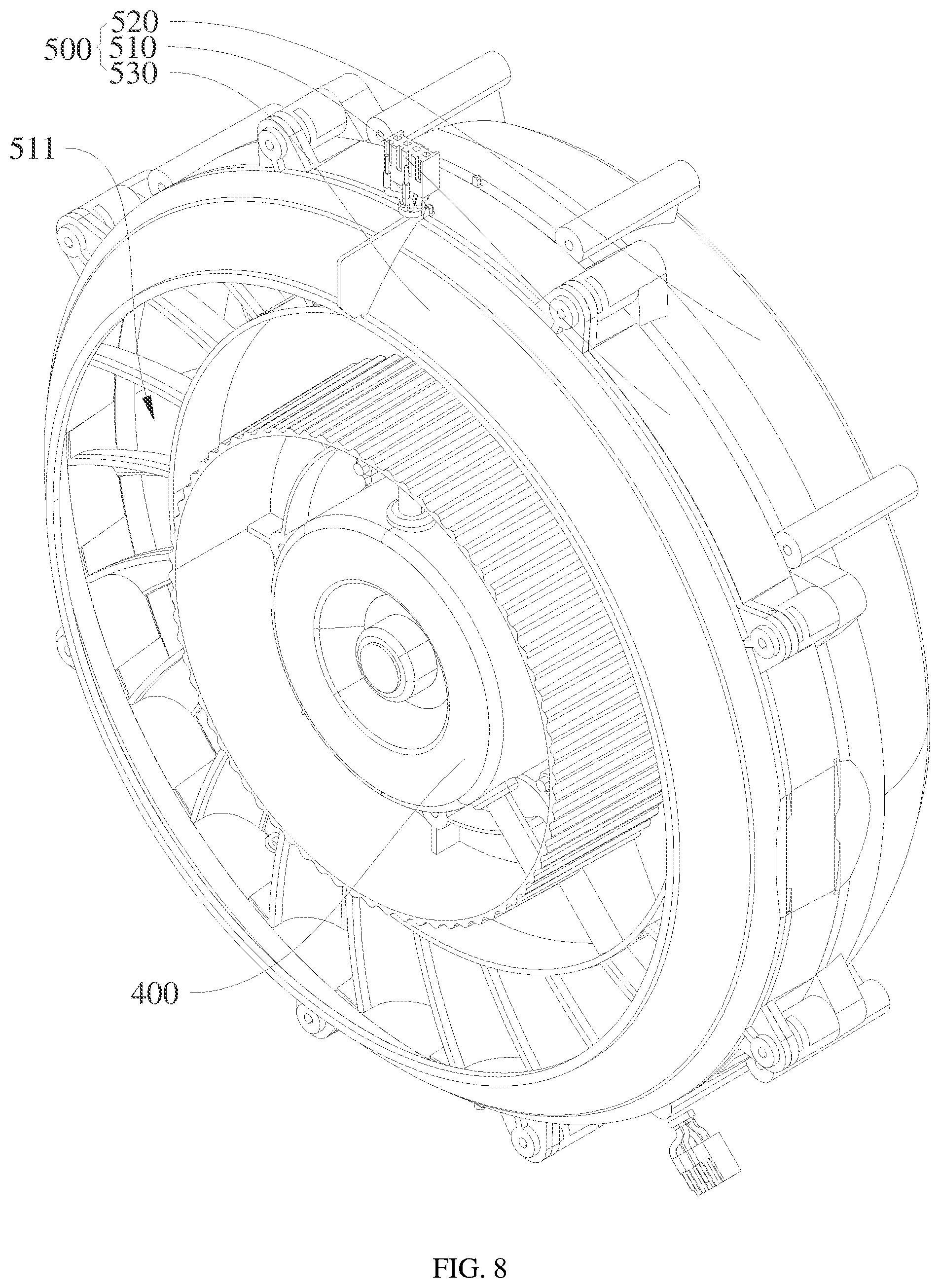 Patent US11781765 Figure 8 – Air purifier