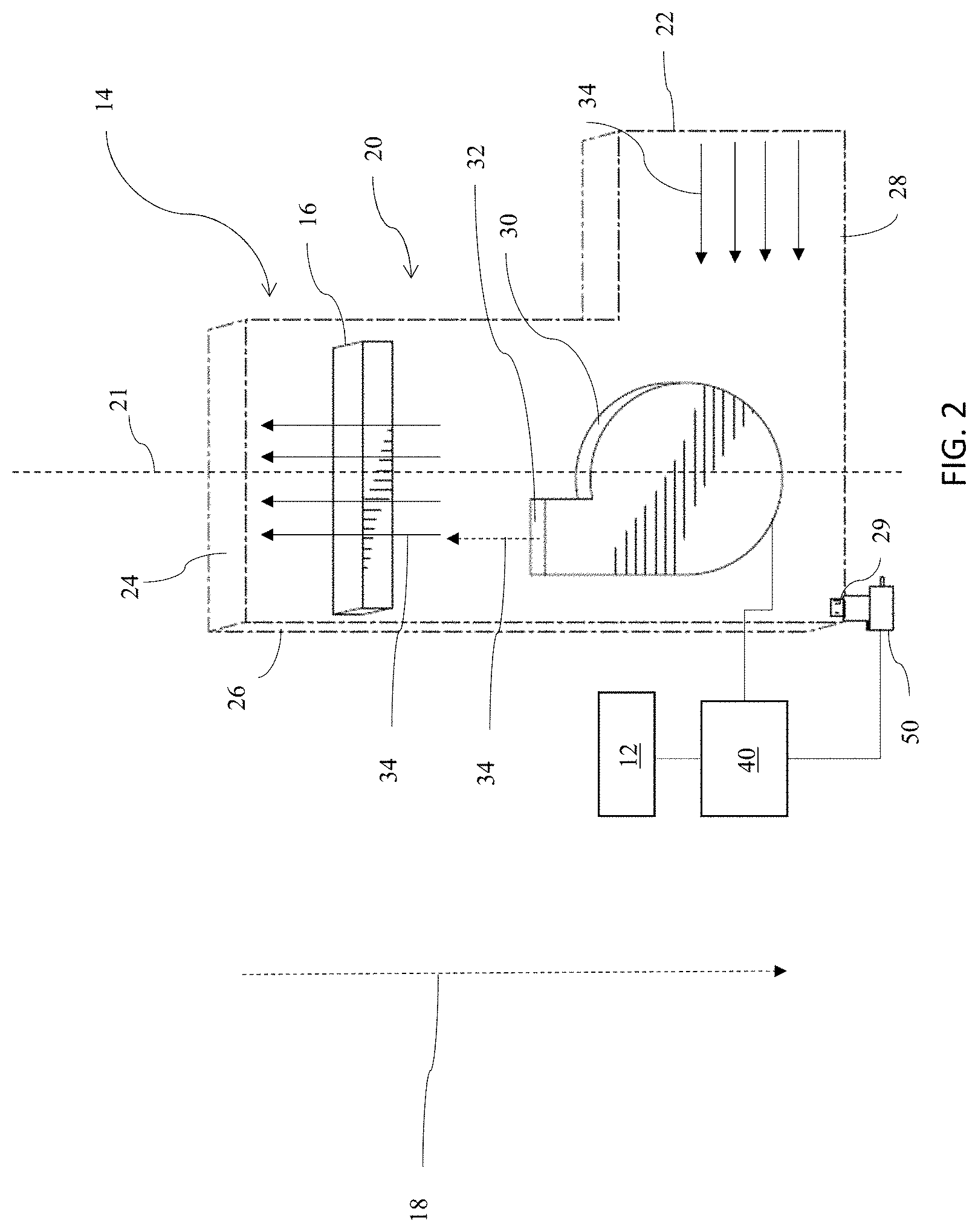 Patent US11781767 Figure 2 – Apparatuses, systems, and methods for gas leak detection