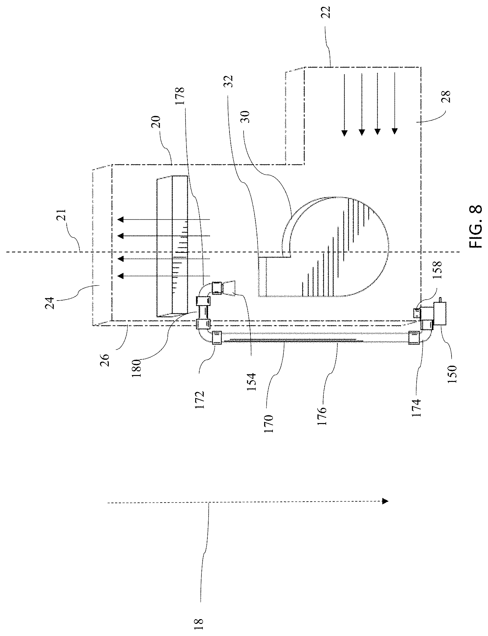 Patent US11781767 Figure 8 – Apparatuses, systems, and methods for gas leak detection
