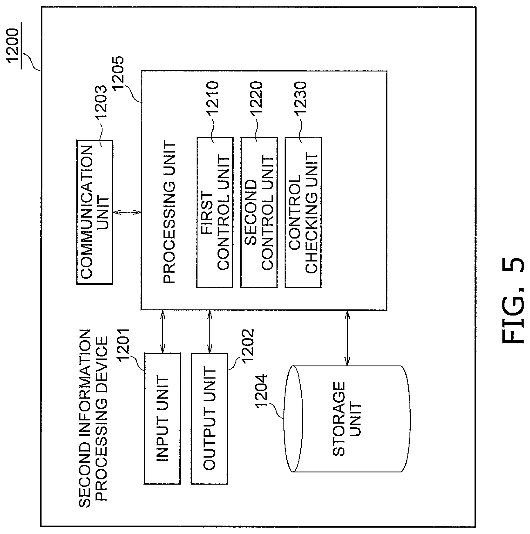 Patent US11781771 Figure 5 – Operating system, information processing device, control system, and infrared output device
