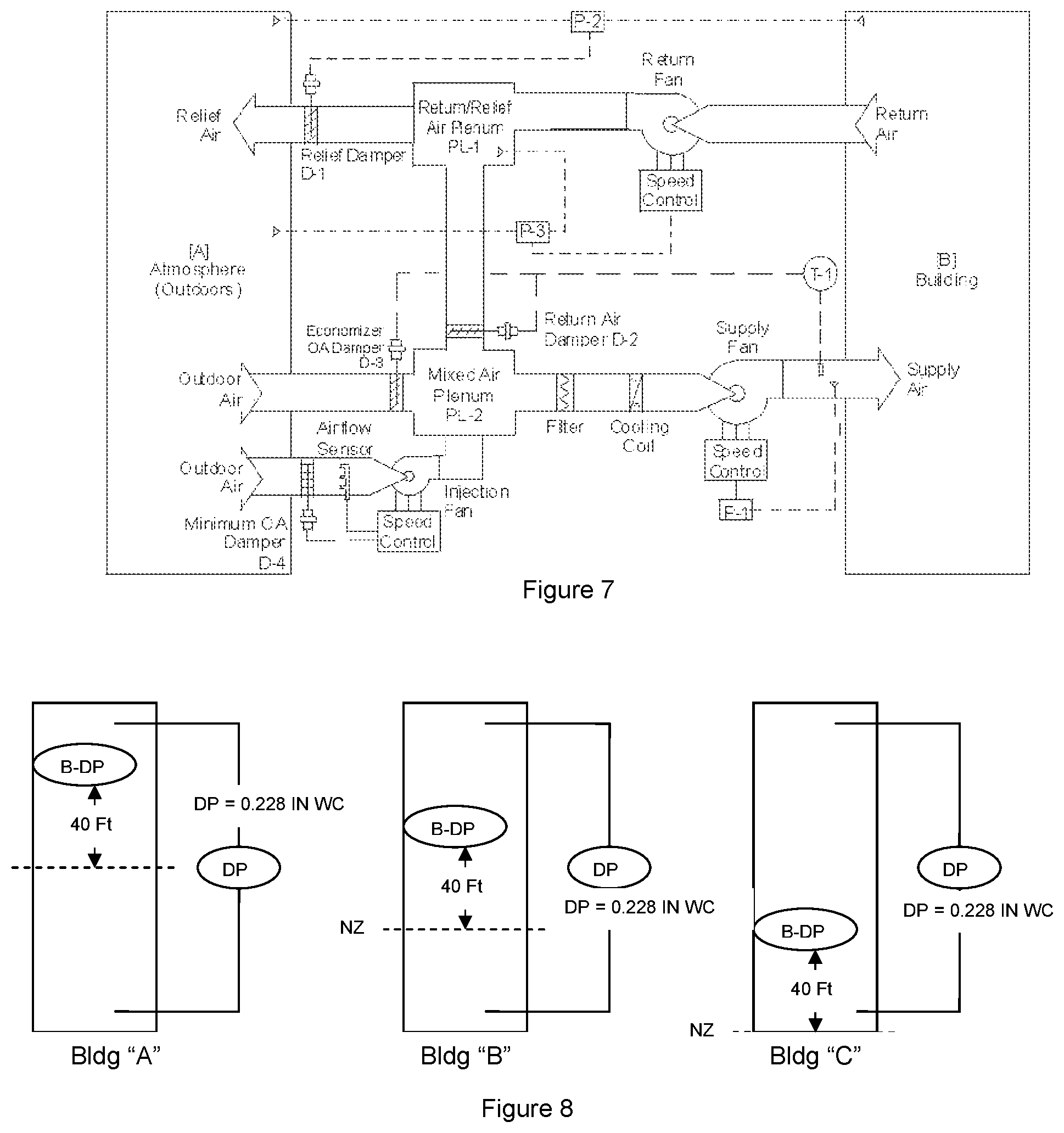 Patent US11781774 Figure 4 – Building pressure control