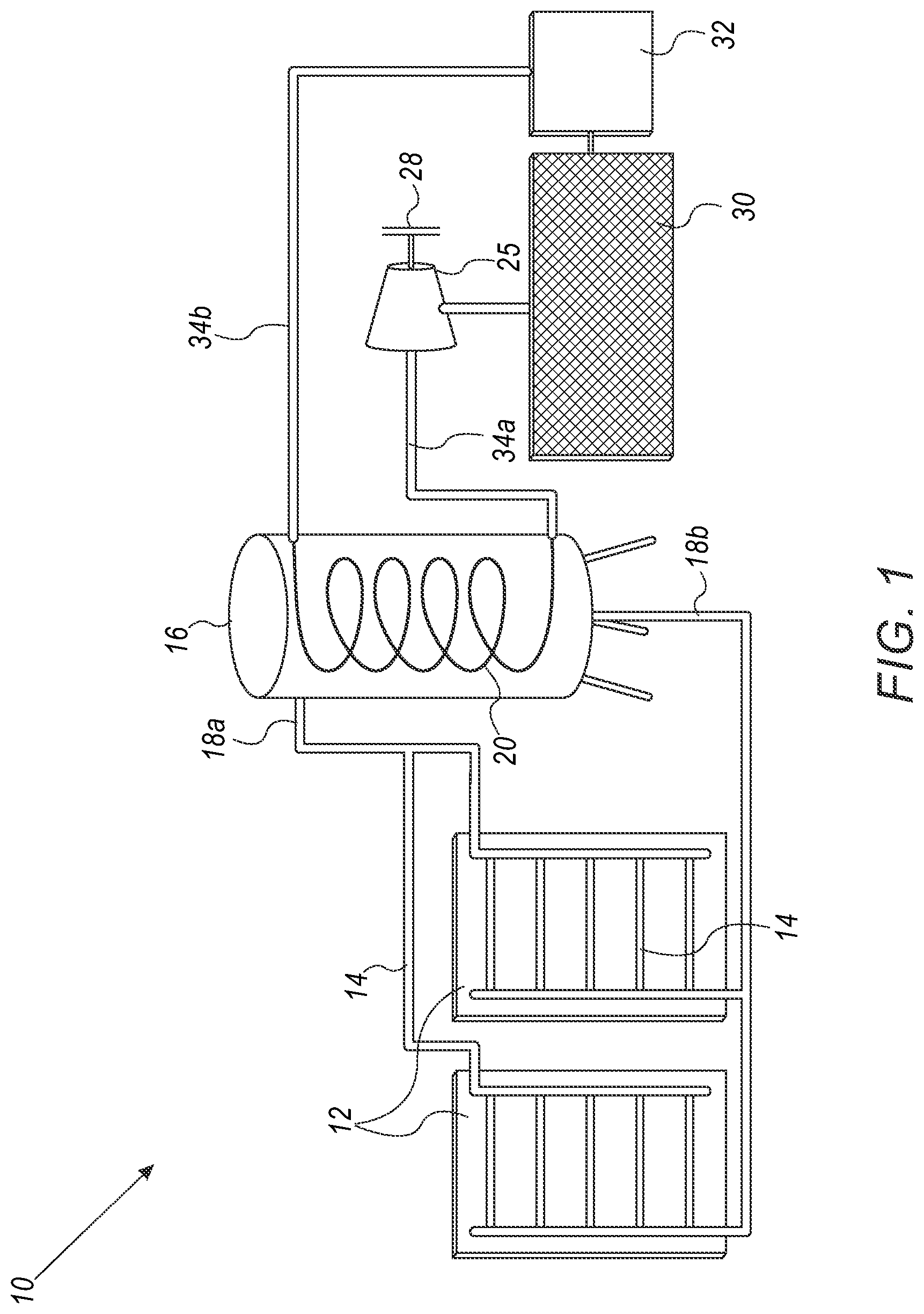 Patent US11781786 Figure 1 – System for producing electricity from solar energy