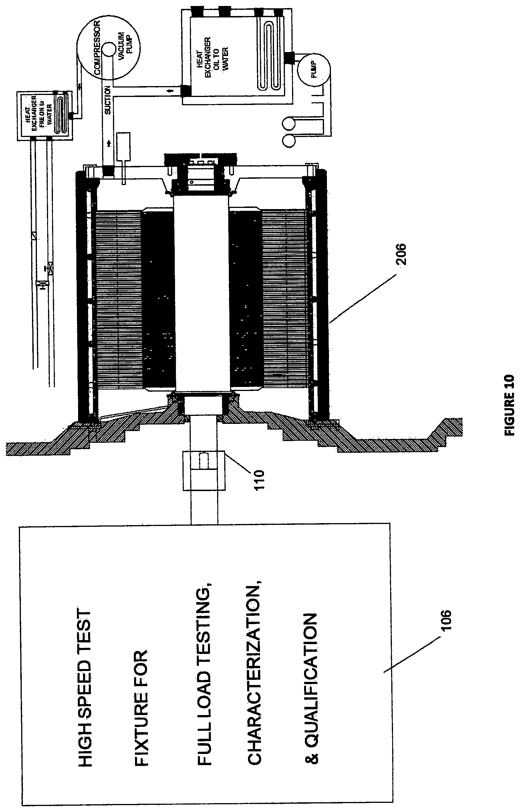 Patent US11781787 Figure 10 – Chiller system with direct-drive switched reluctance motor