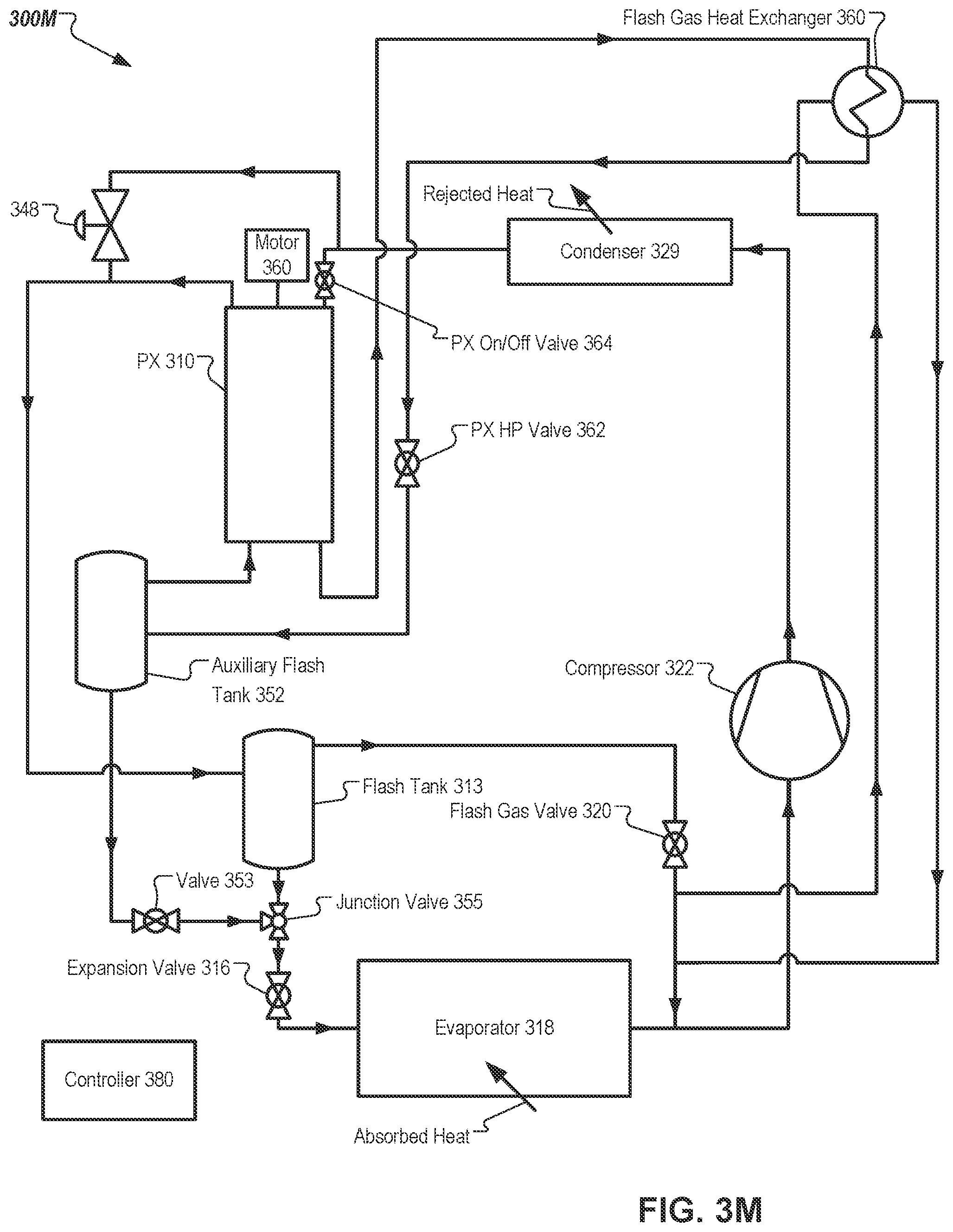 Patent US11781789 Figure 16 – Refrigeration and heat pump systems with pressure exchangers