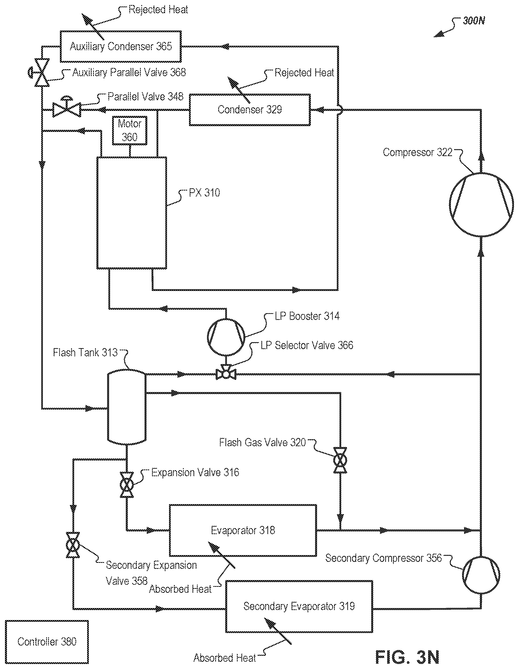 Patent US11781789 Figure 17 – Refrigeration and heat pump systems with pressure exchangers