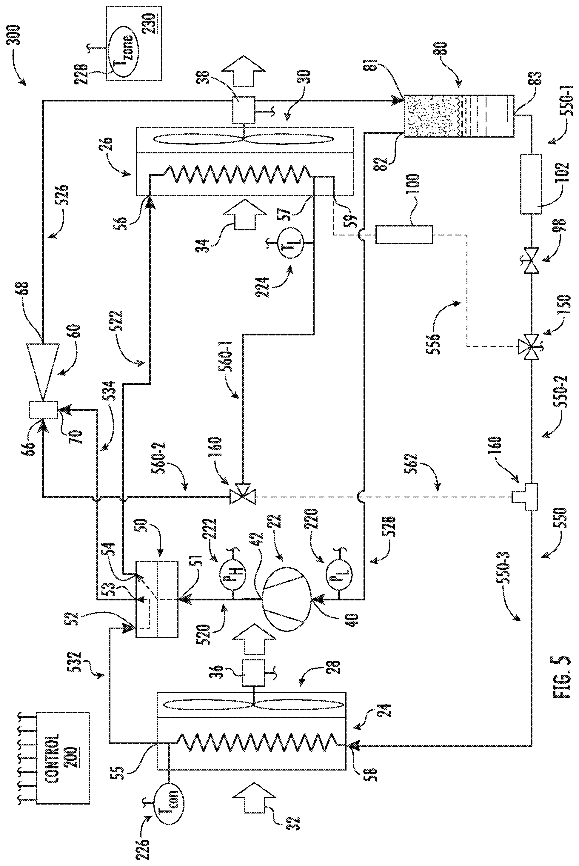 Patent US11781791 Figure 6 – Ejector heat pump operation