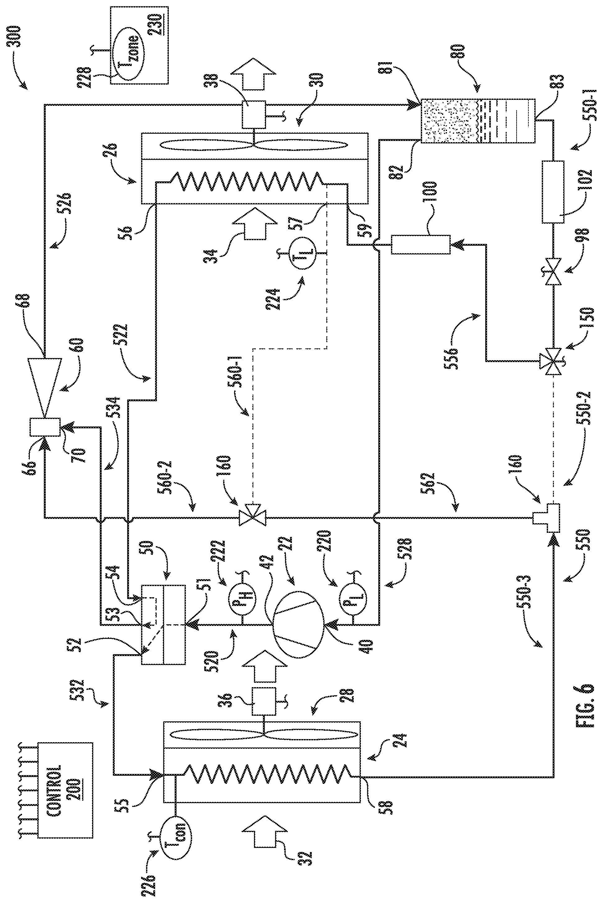 Patent US11781791 Figure 7 – Ejector heat pump operation