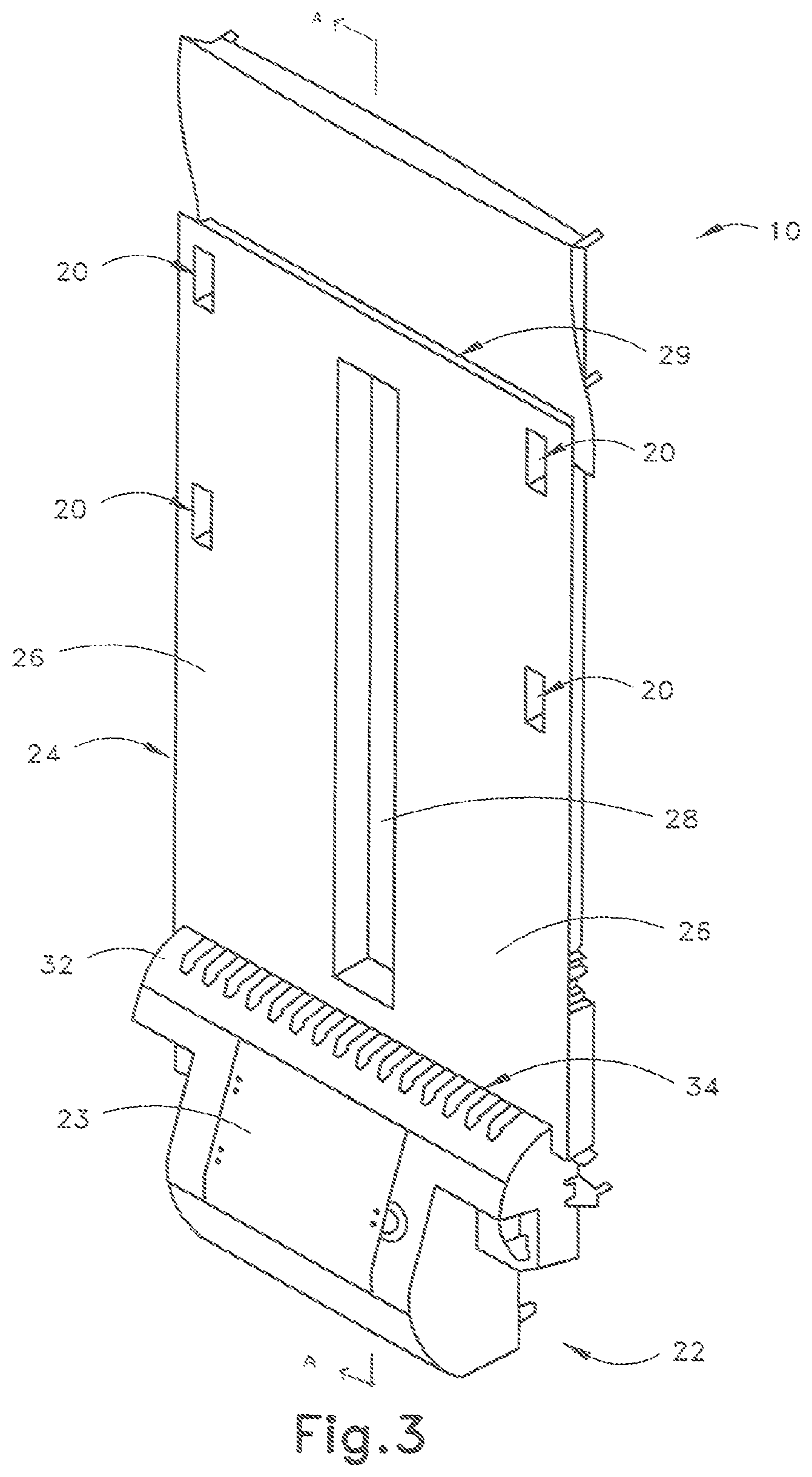 Patent US11781797 Figure 3 – Refrigerator air duct