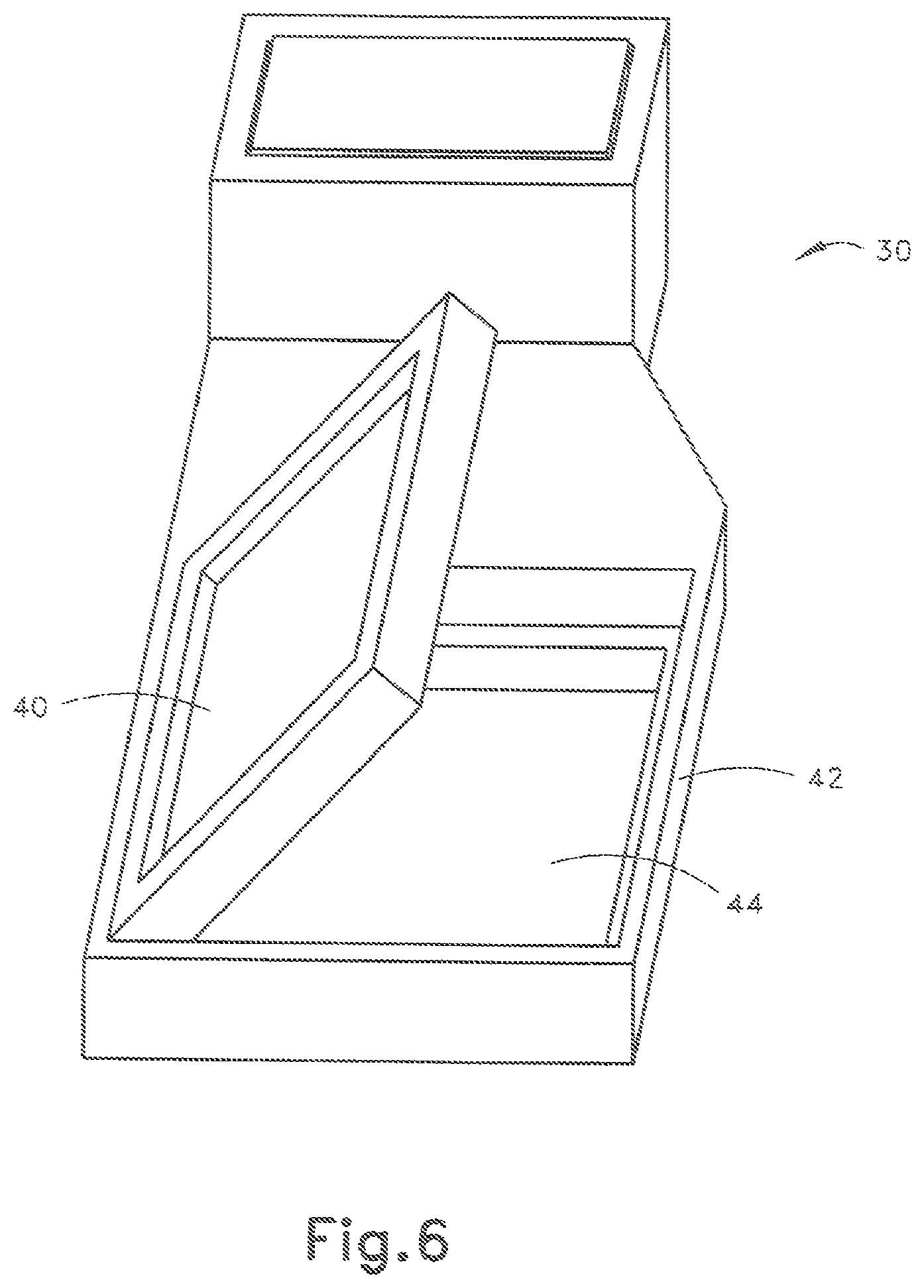 Patent US11781797 Figure 6 – Refrigerator air duct