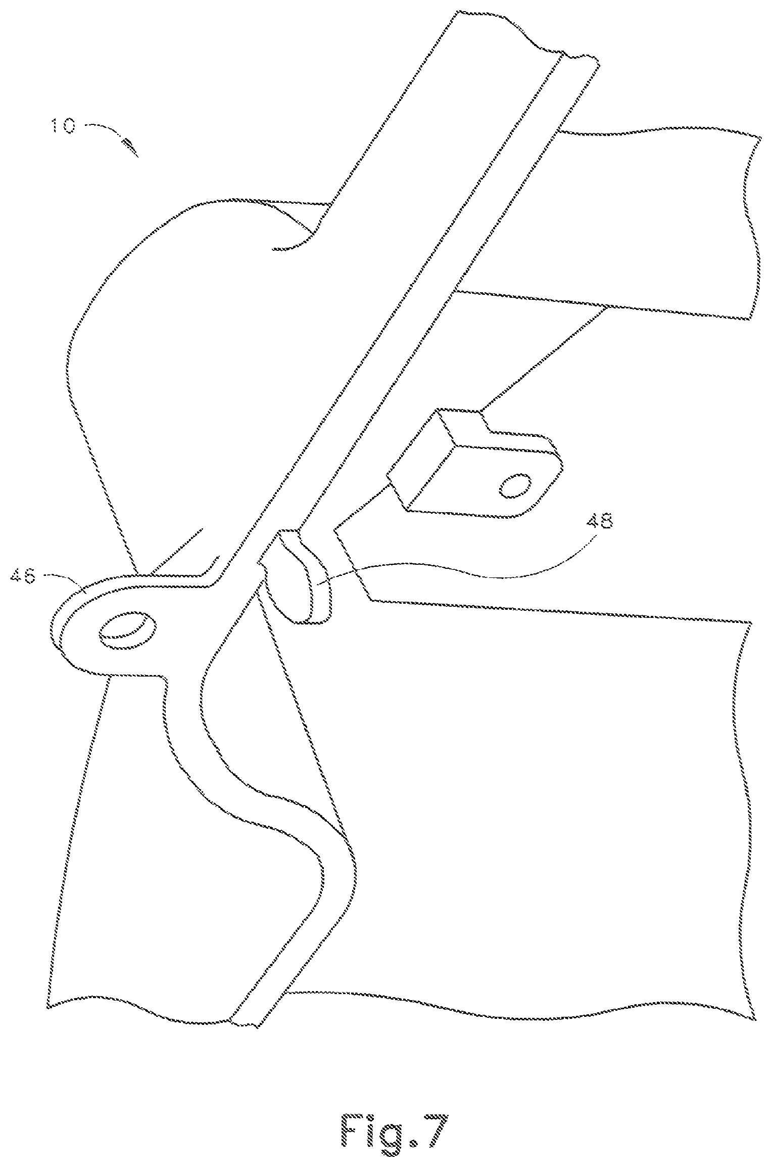 Patent US11781797 Figure 7 – Refrigerator air duct