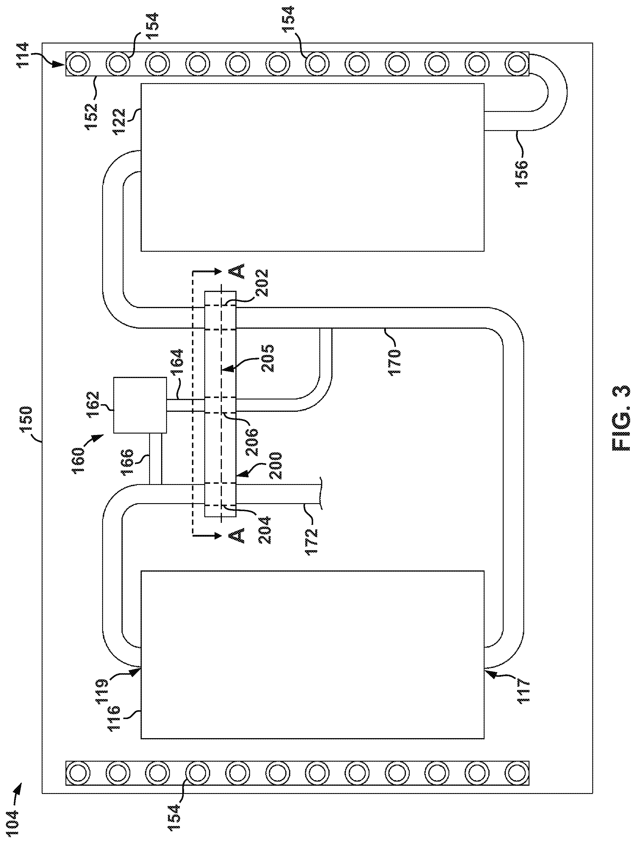 Patent US11781798 Figure 3 – Vibration damping clips for climate control systems