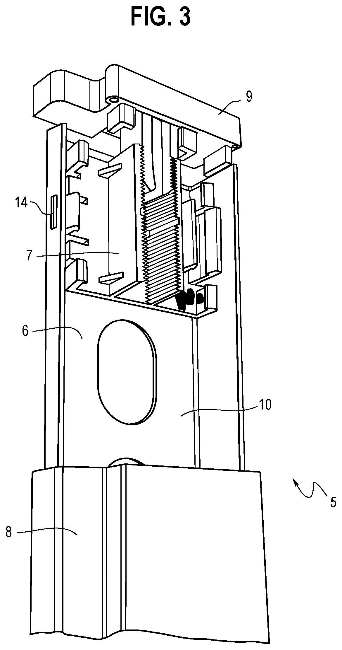 Patent US11781799 Figure 3 – Device and method for mounting door trim