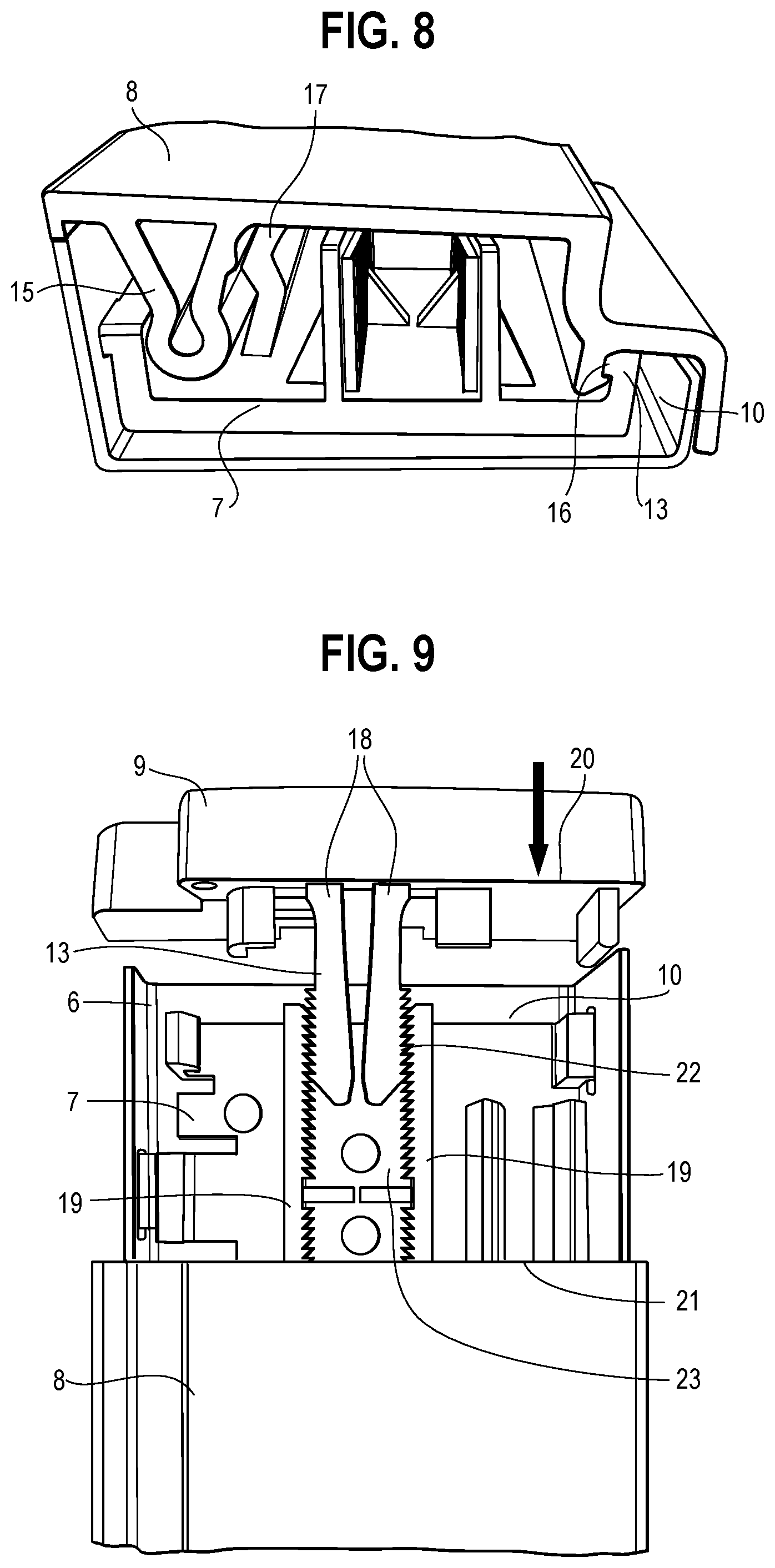 Patent US11781799 Figure 6 – Device and method for mounting door trim