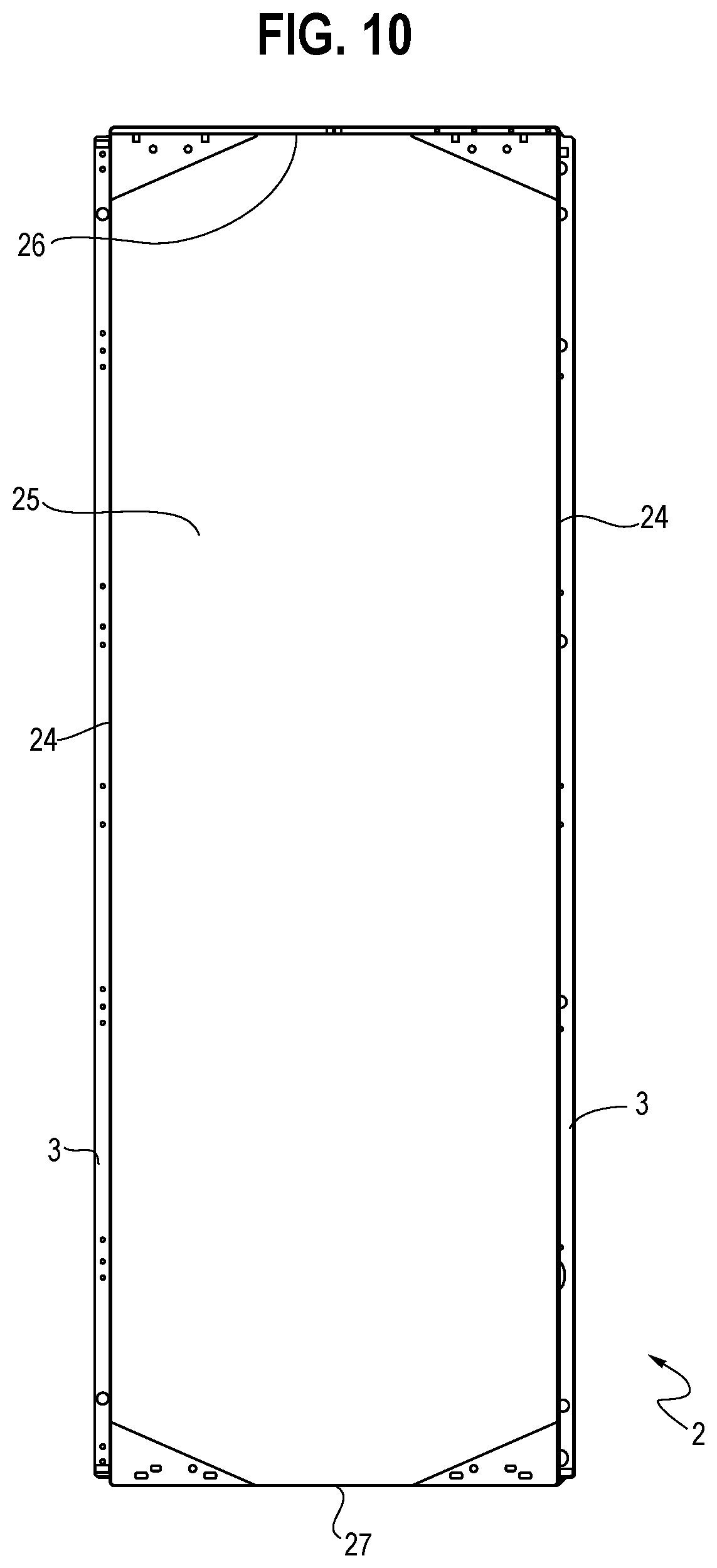 Patent US11781799 Figure 7 – Device and method for mounting door trim