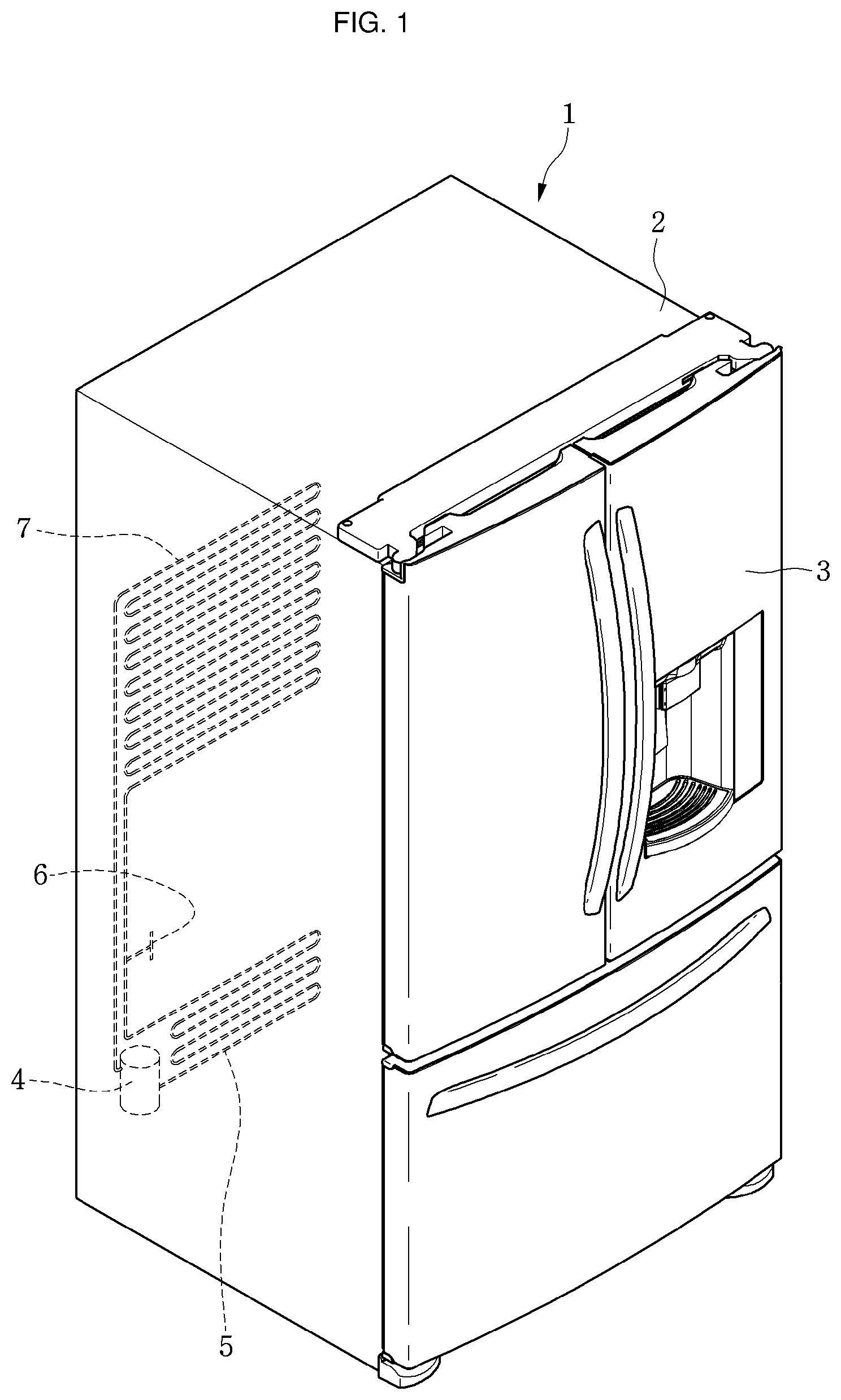 Patent US11781801 Figure 1 – Vacuum adiabatic body and refrigerator