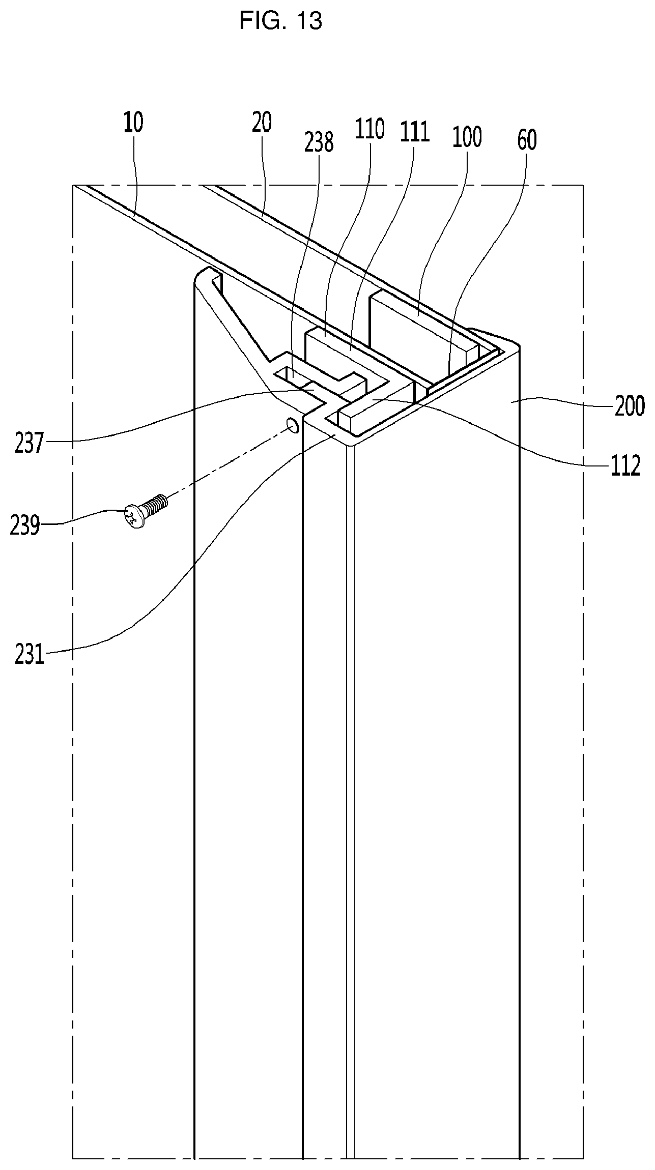 Patent US11781801 Figure 11 – Vacuum adiabatic body and refrigerator
