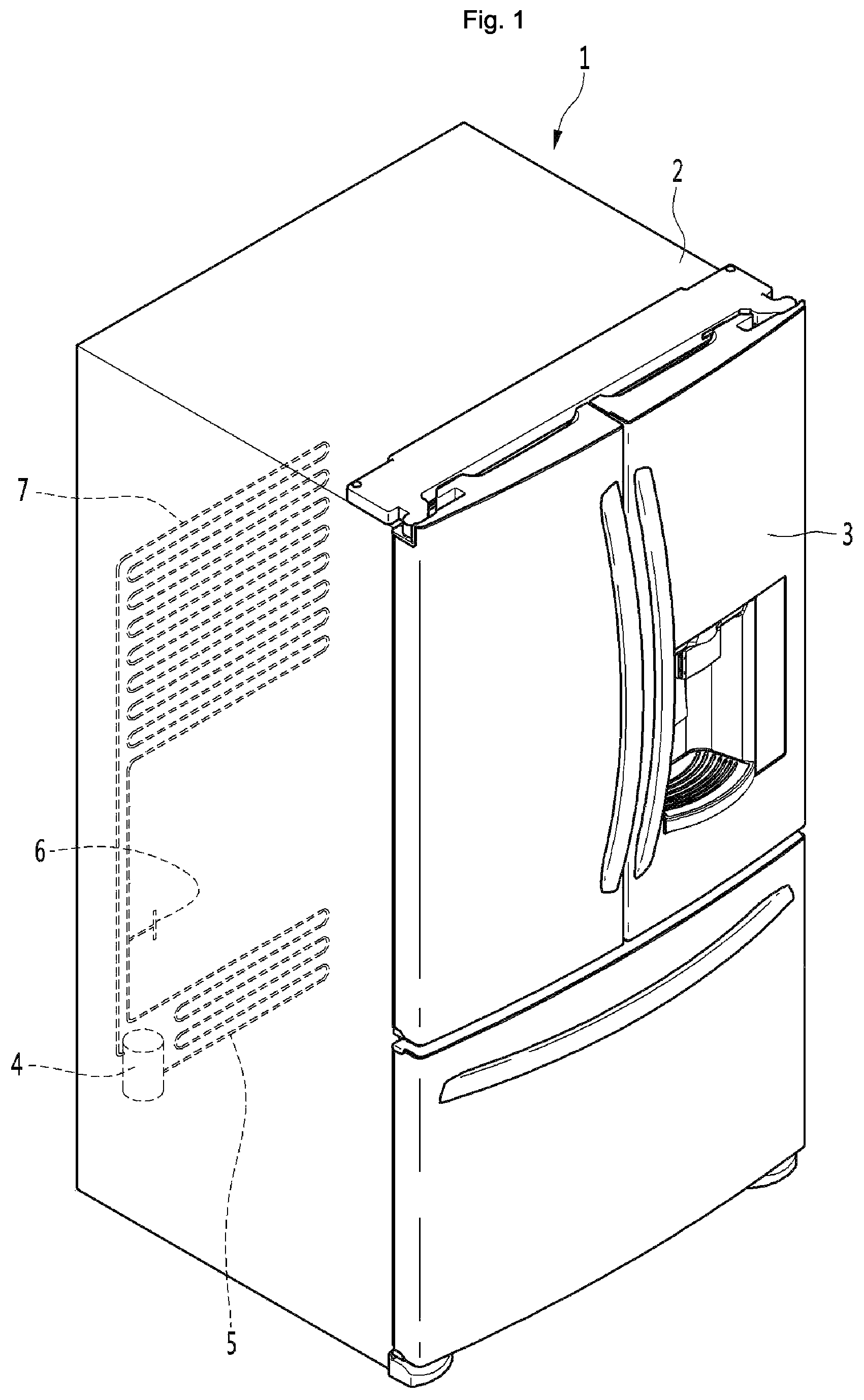 Patent US11781802 Figure 1 – Vacuum adiabatic body and refrigerator