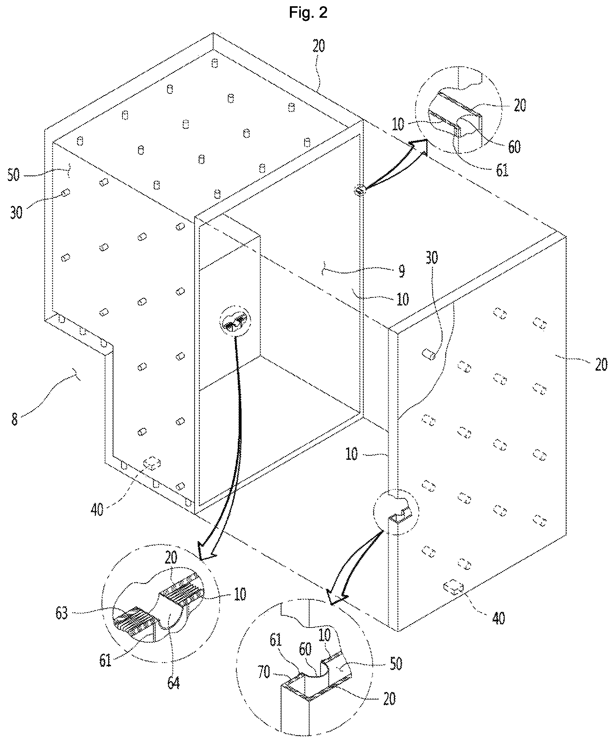 Patent US11781802 Figure 2 – Vacuum adiabatic body and refrigerator