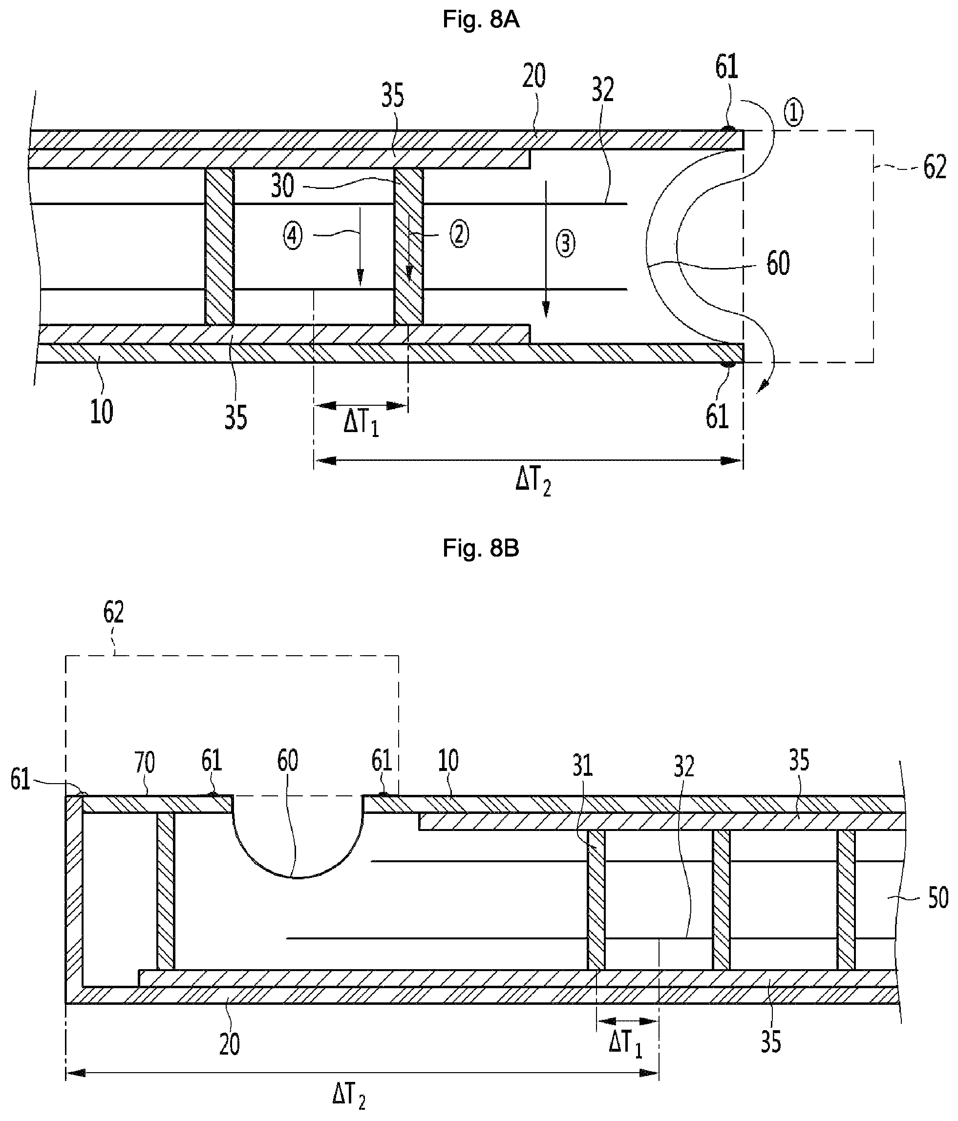 Patent US11781802 Figure 8 – Vacuum adiabatic body and refrigerator