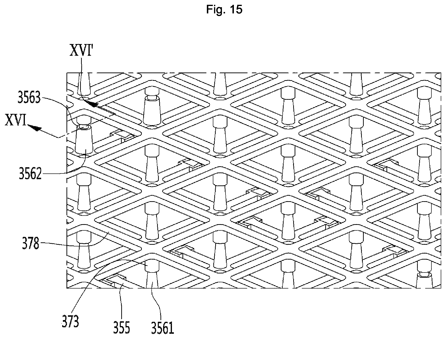 Patent US11781802 Figure 15 – Vacuum adiabatic body and refrigerator