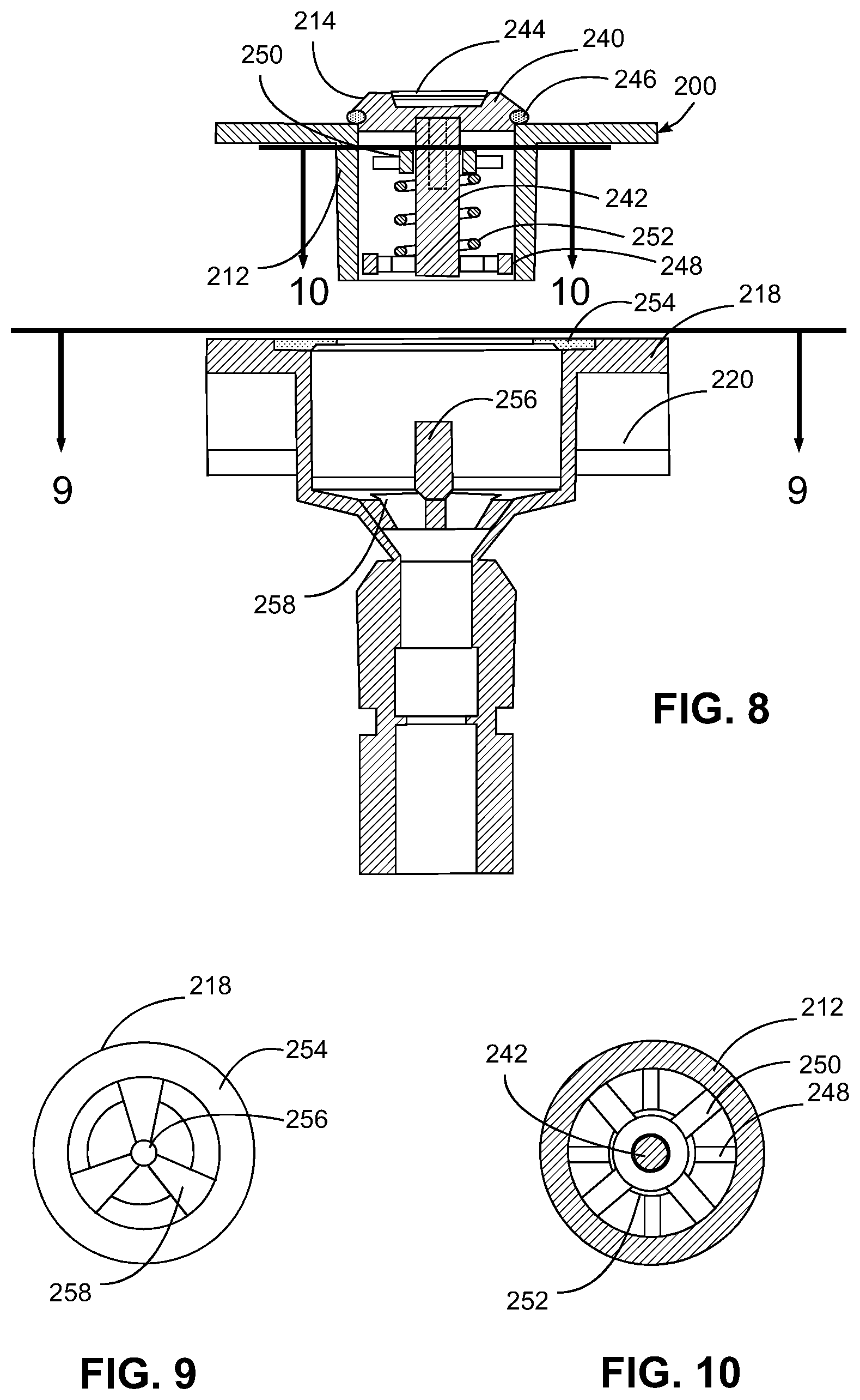 Patent US11781803 Figure 5 – Refrigerator with quick fill dispenser incorporating removable fluid storage receptacle
