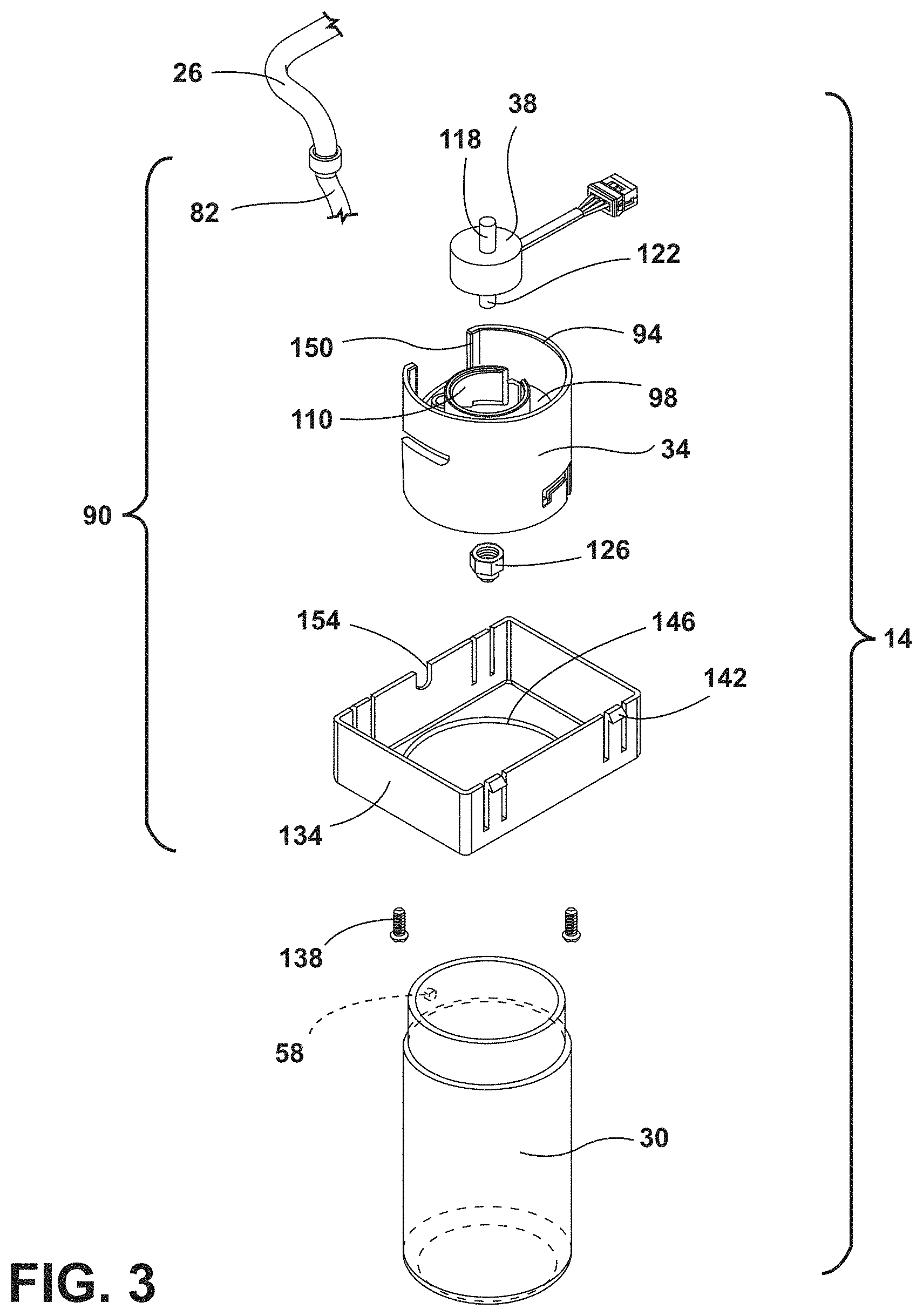 Patent US11781805 Figure 3 – Water dispensing system