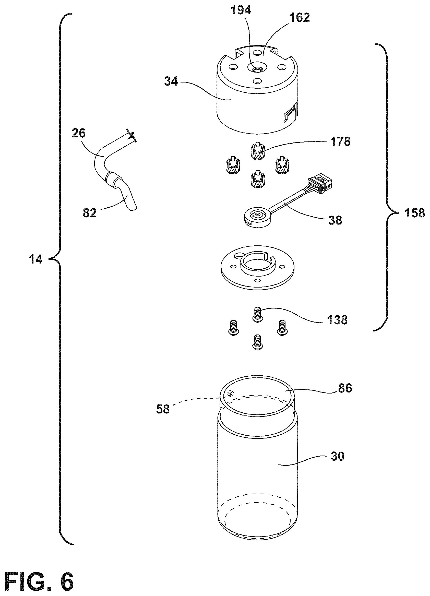 Patent US11781805 Figure 6 – Water dispensing system