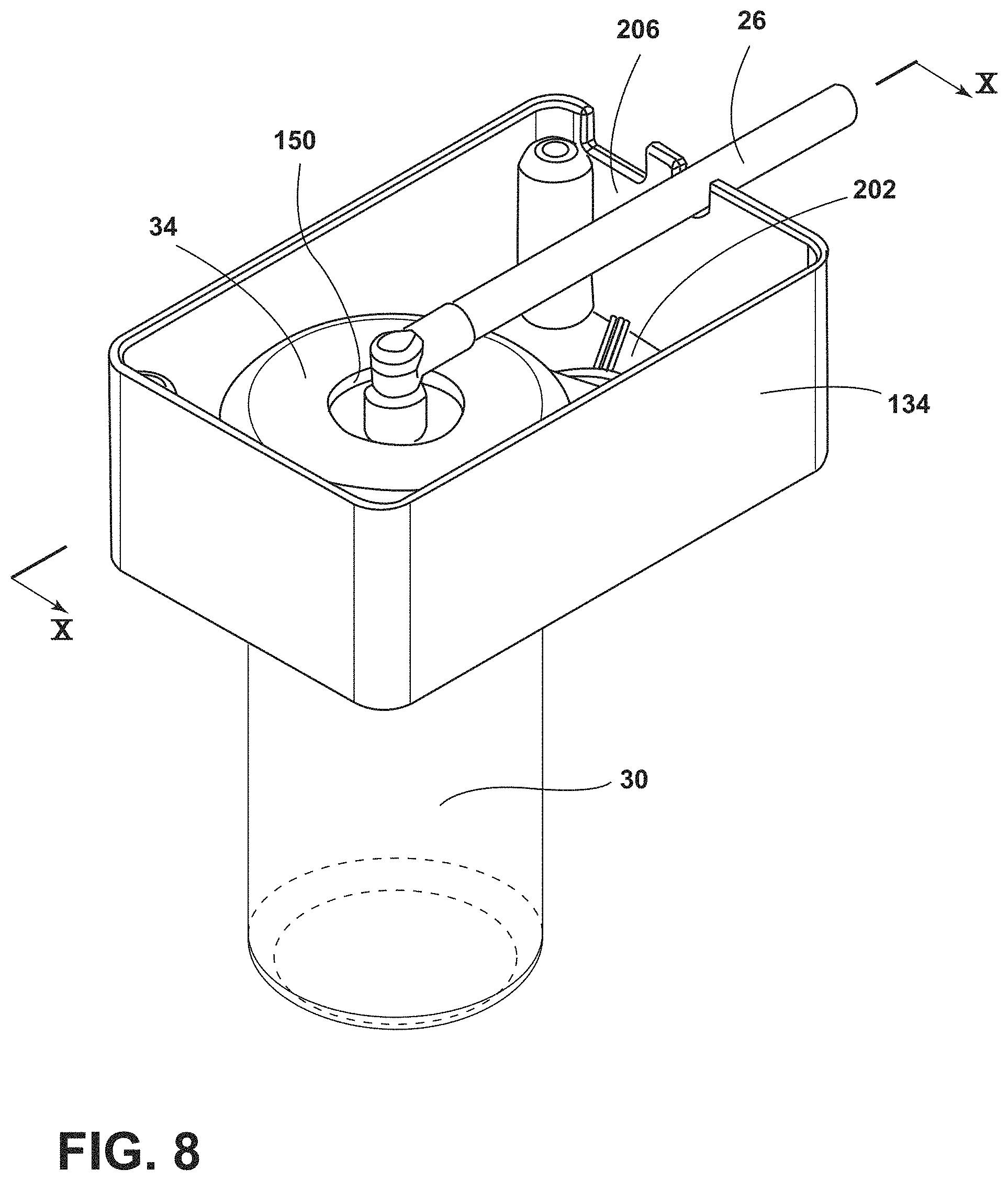 Patent US11781805 Figure 8 – Water dispensing system
