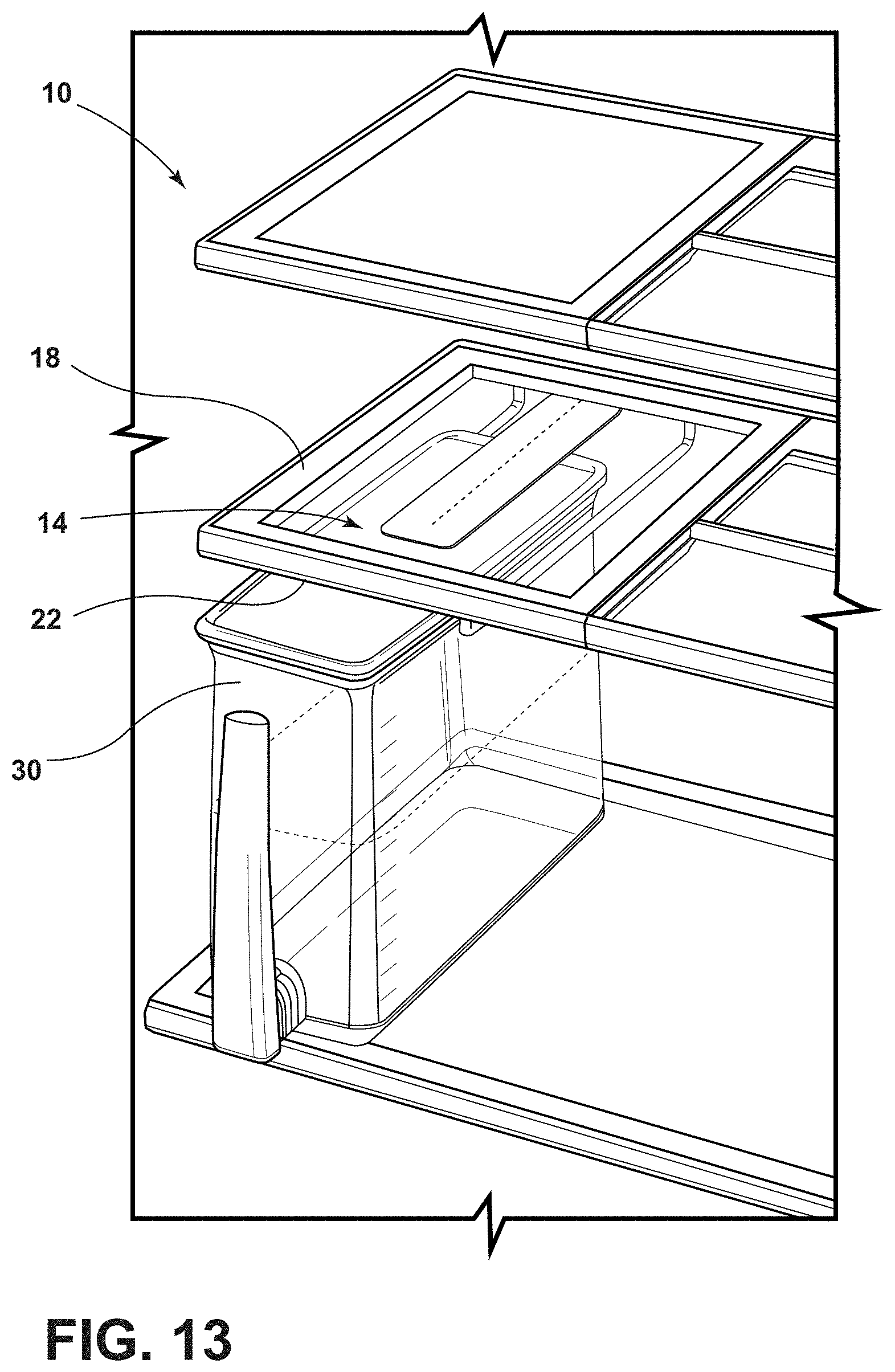 Patent US11781805 Figure 13 – Water dispensing system