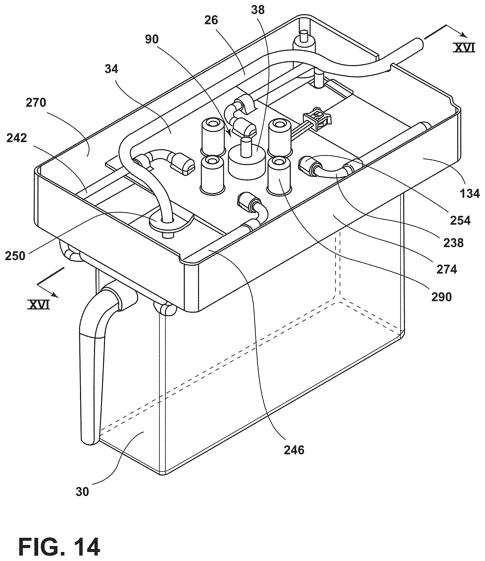 Patent US11781805 Figure 14 – Water dispensing system