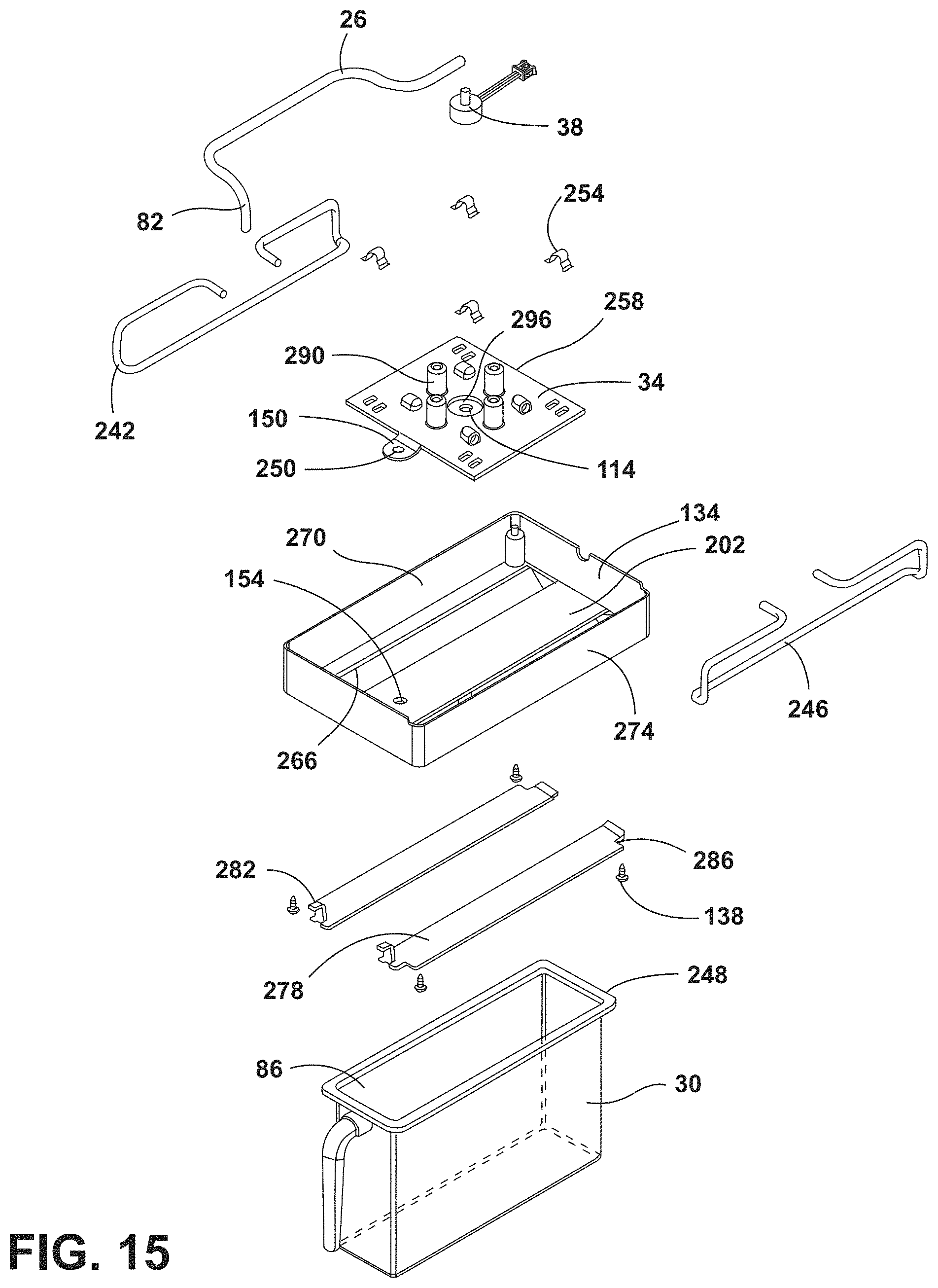 Patent US11781805 Figure 15 – Water dispensing system